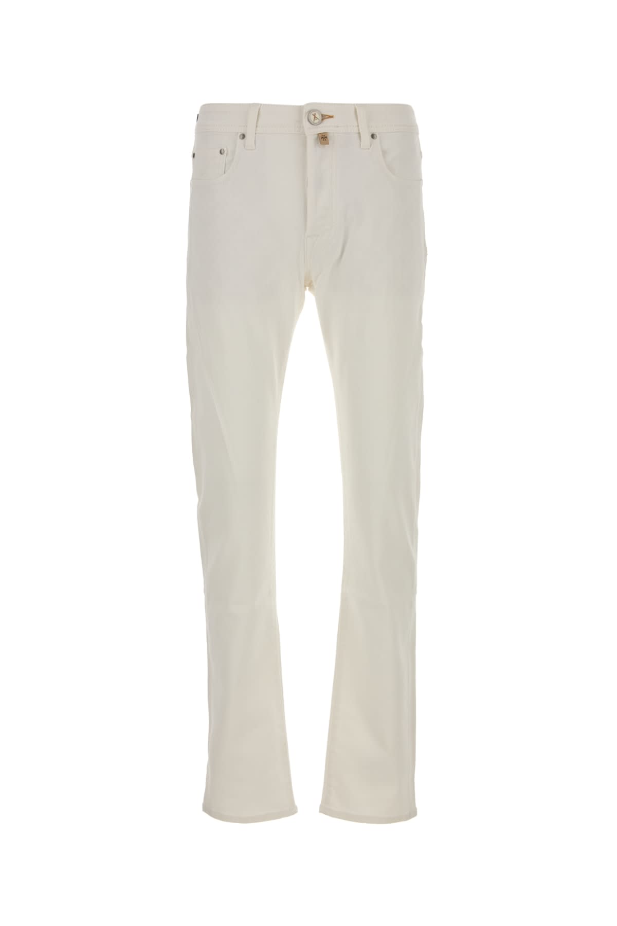 Jacob Cohen Nick Pocket-detail Trousers In White