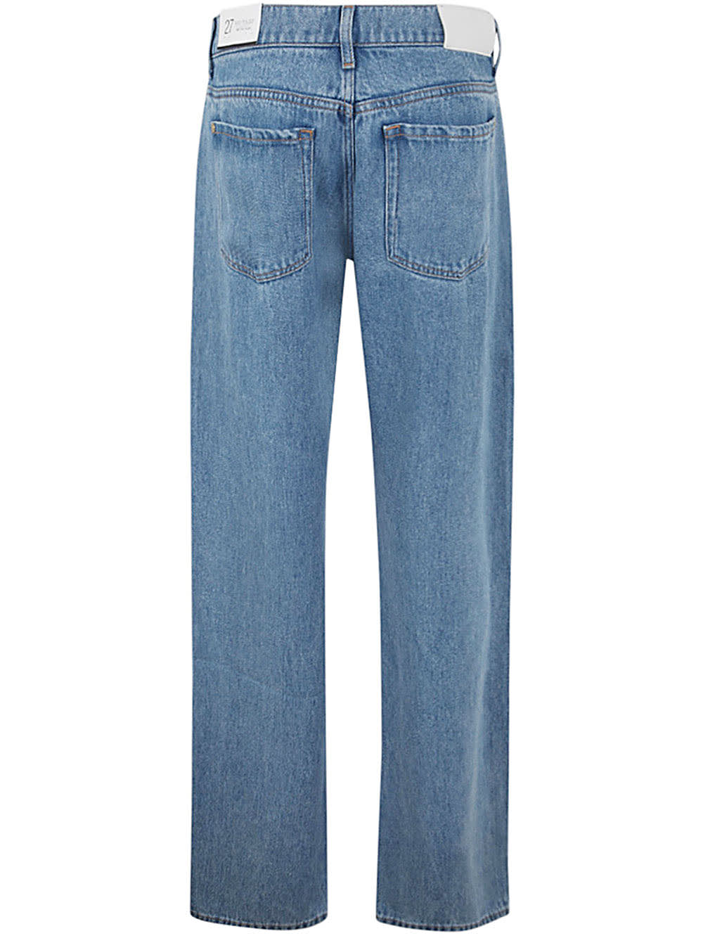 Shop 7 For All Mankind Tess Trouser Valentine In Light Blue
