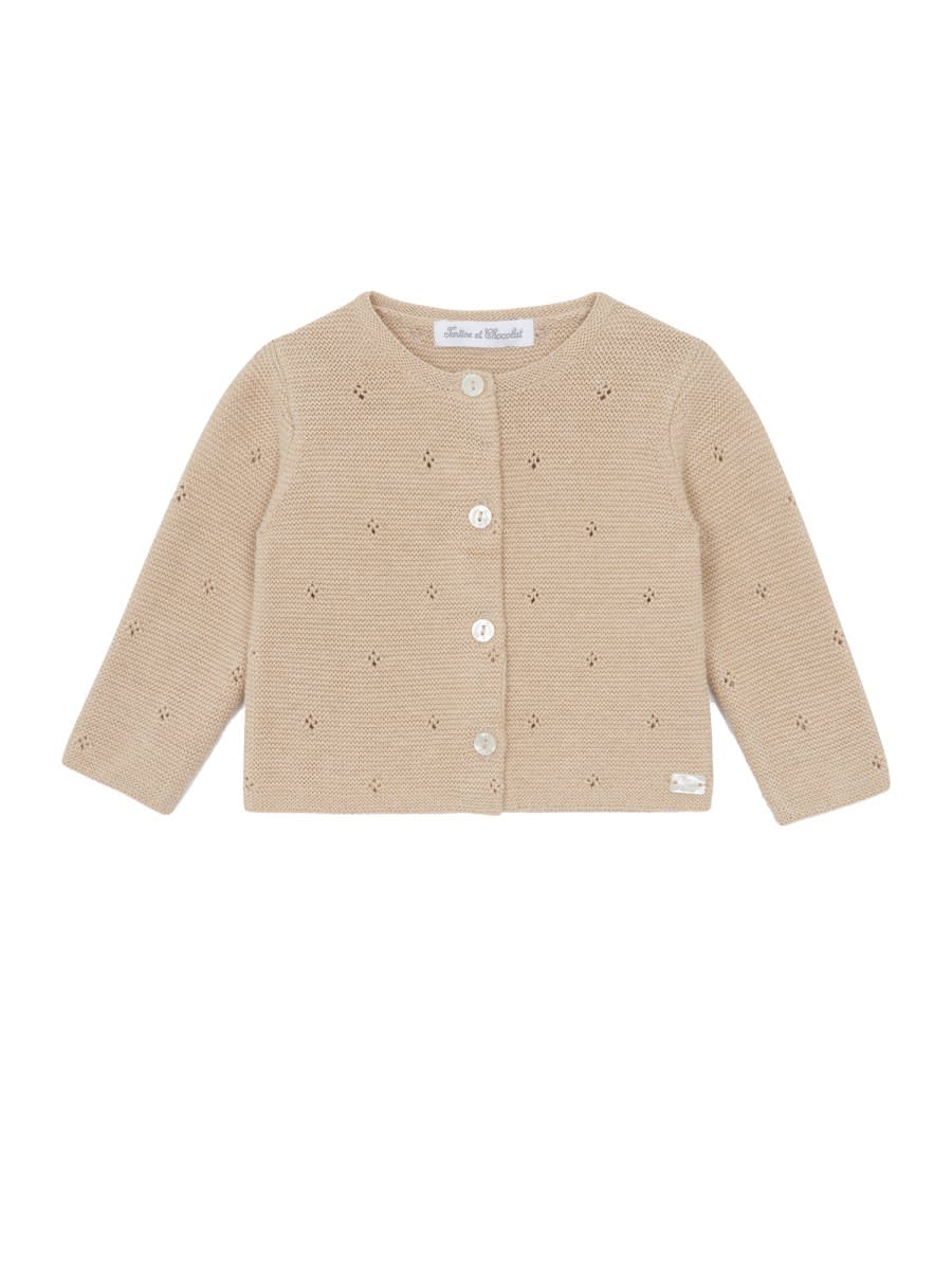 Tartine Et Chocolat Sweatshirt In Brown