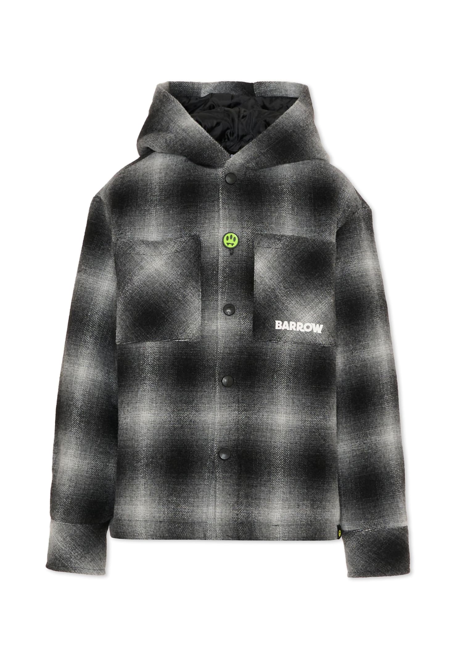 Barrow Gray Shirt For Boy With Logo In Gray