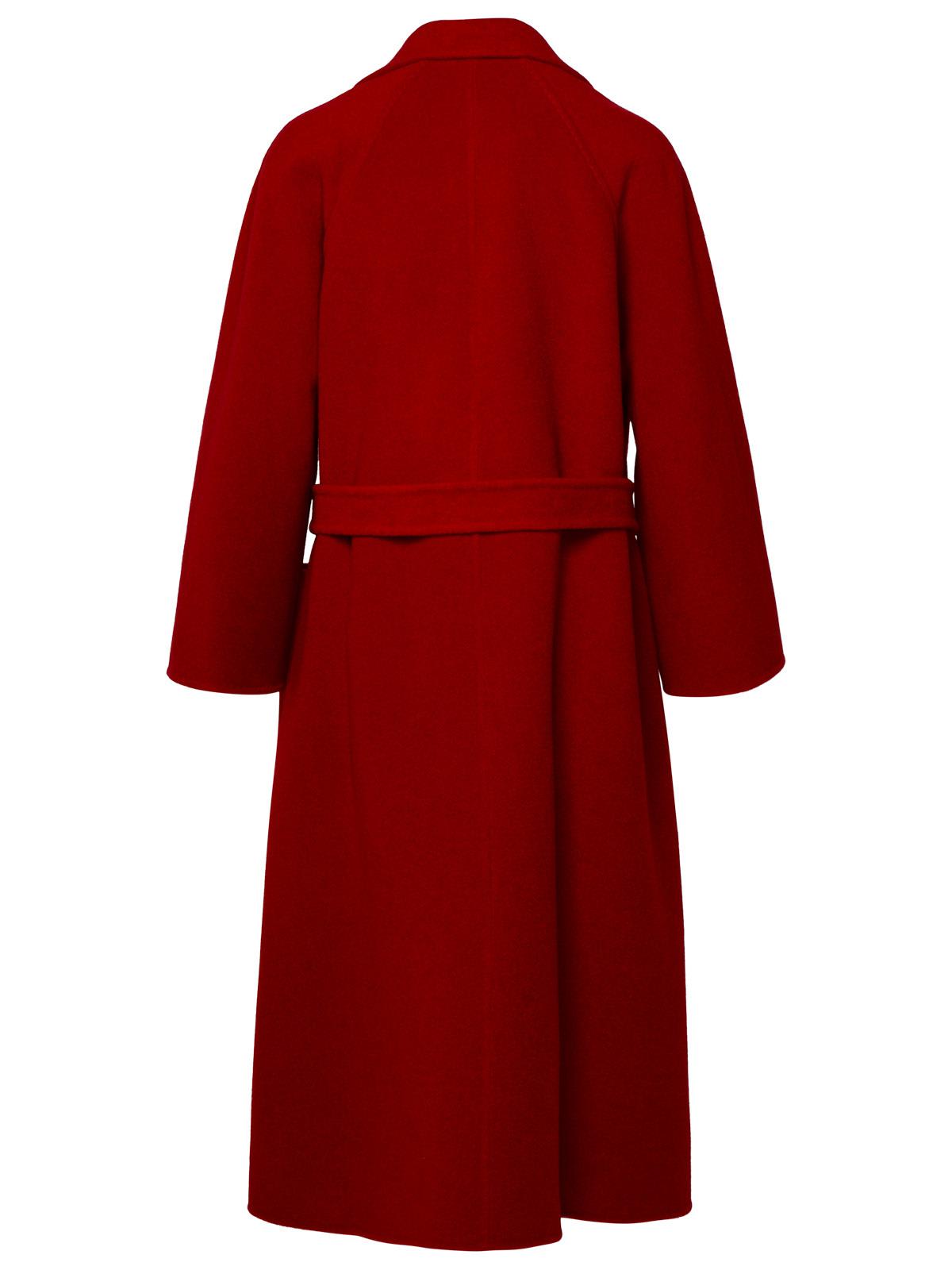 Shop Max Mara Red Cashmere Coat