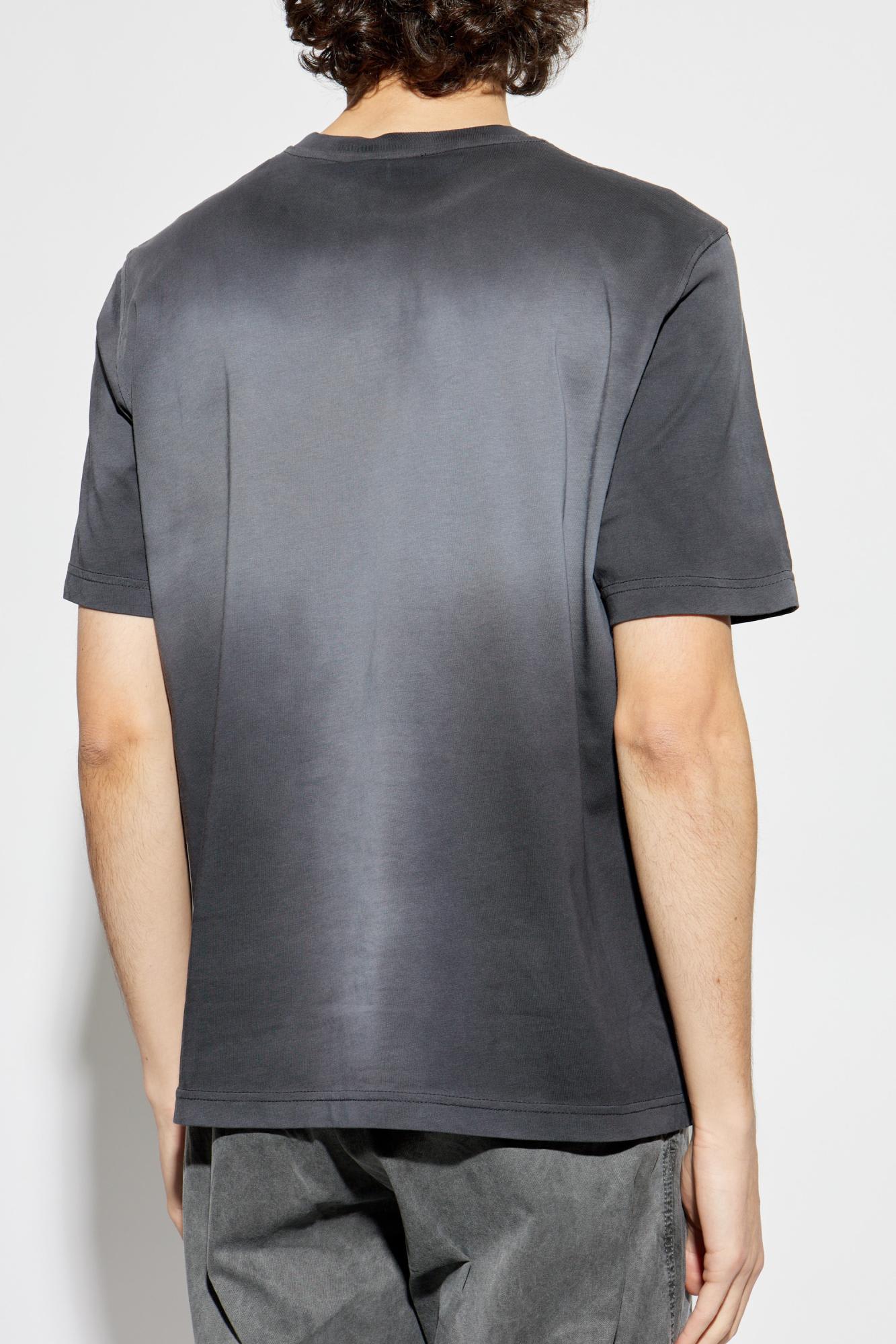 Shop Diesel T-shirt T-adjust-r15 In Deep/black