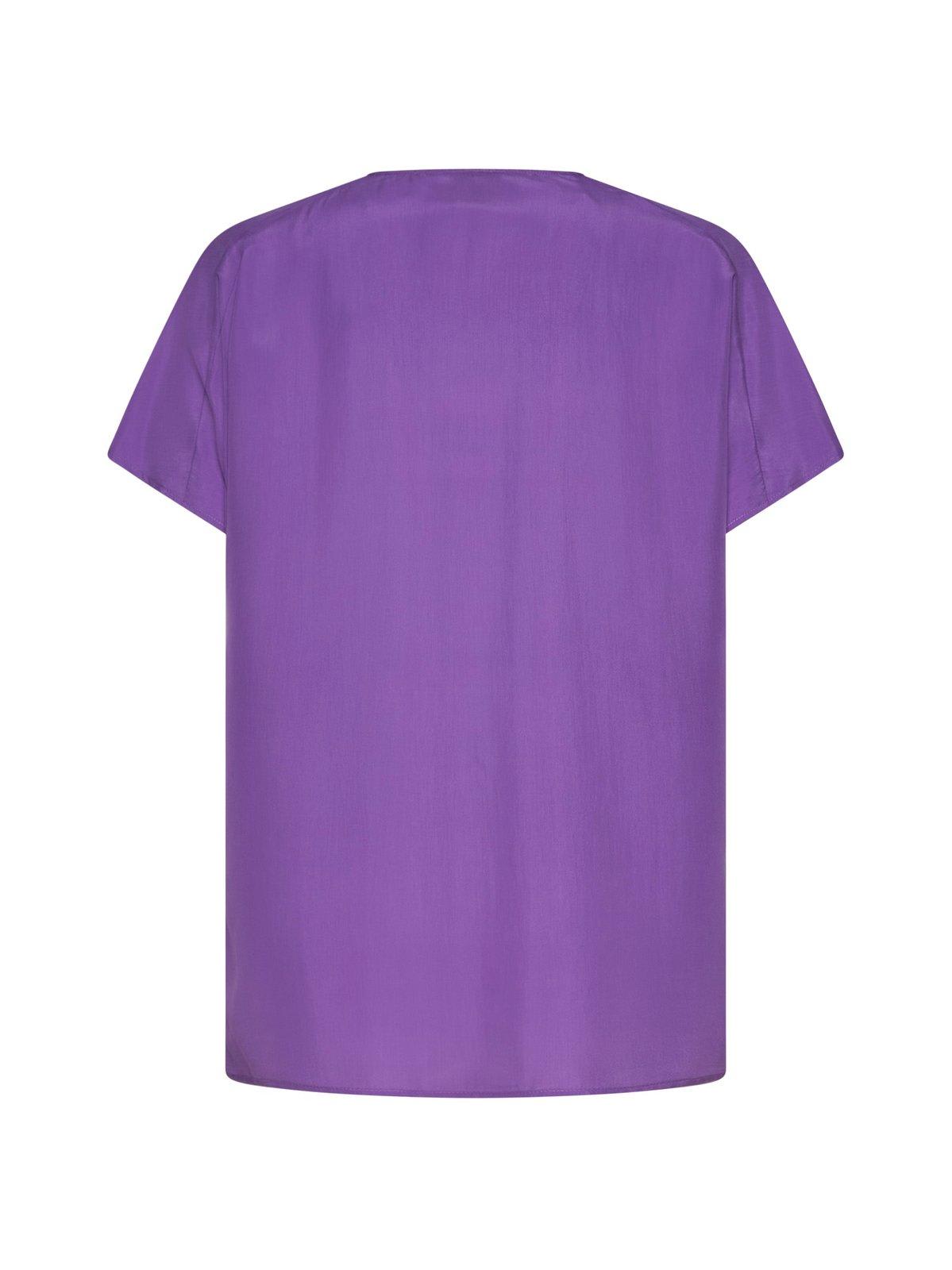 Shop Alysi V-neck Short-sleeved Top