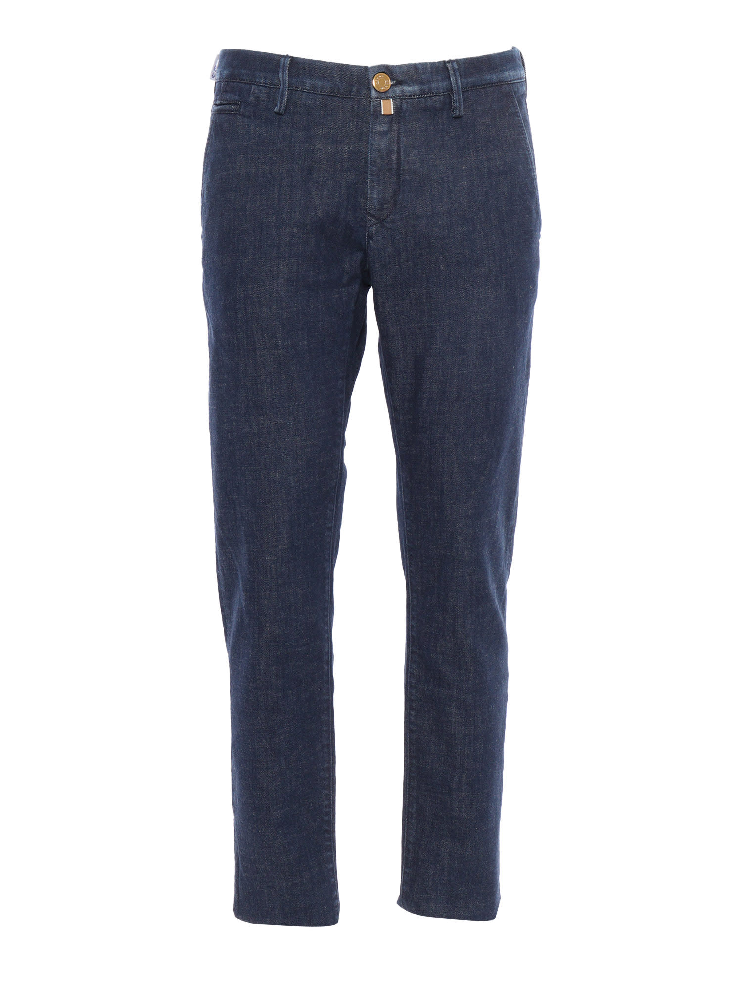 Shop Jacob Cohen Denim Pants In Multicolor