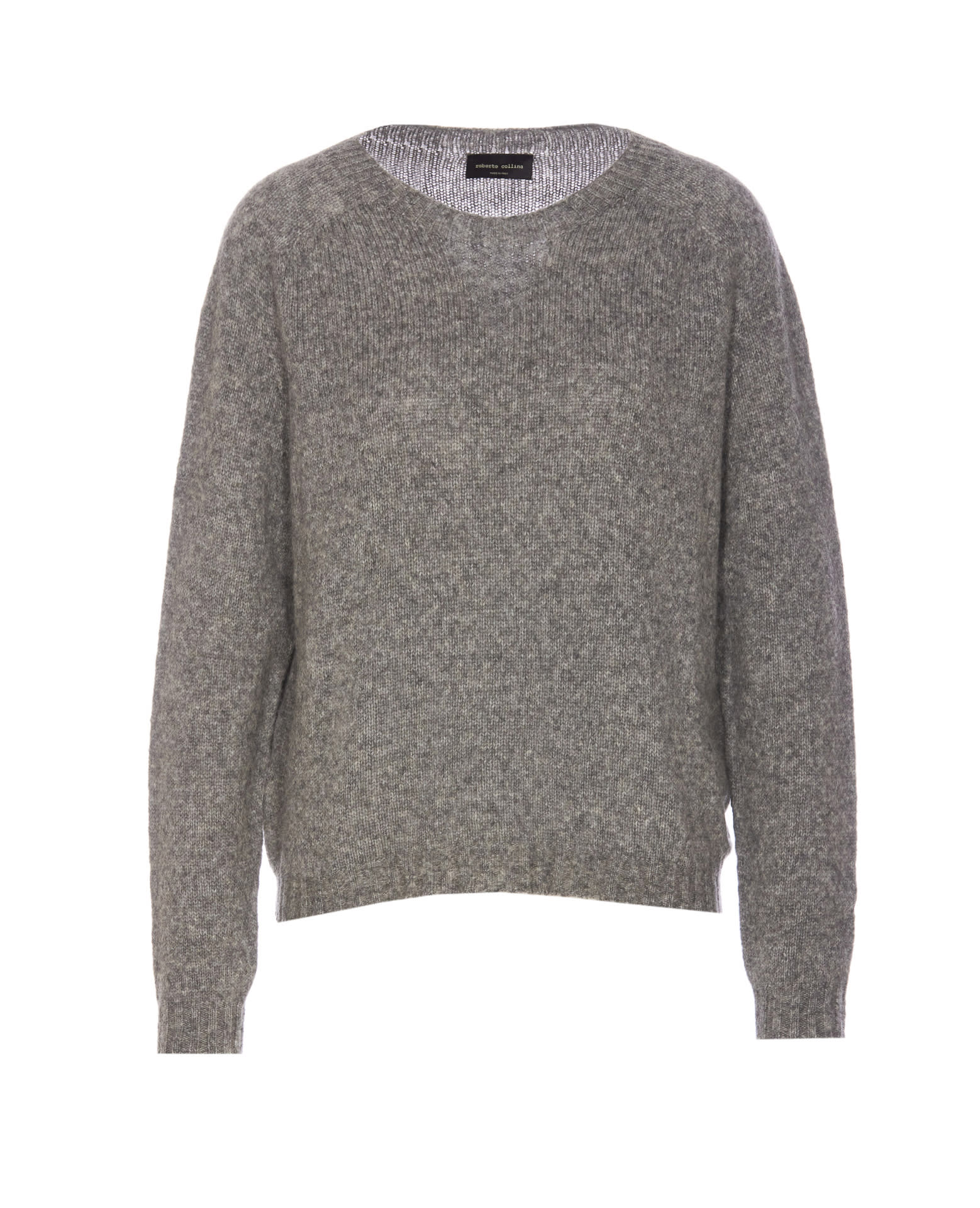 Shop Roberto Collina Sweater In Grey