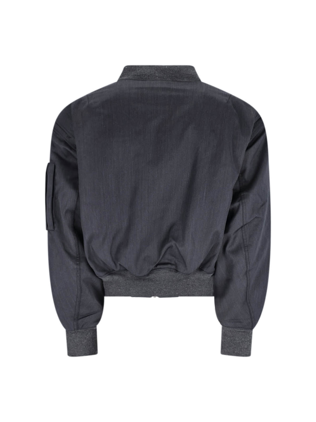 Entire Studios Bomber Zip In Gray