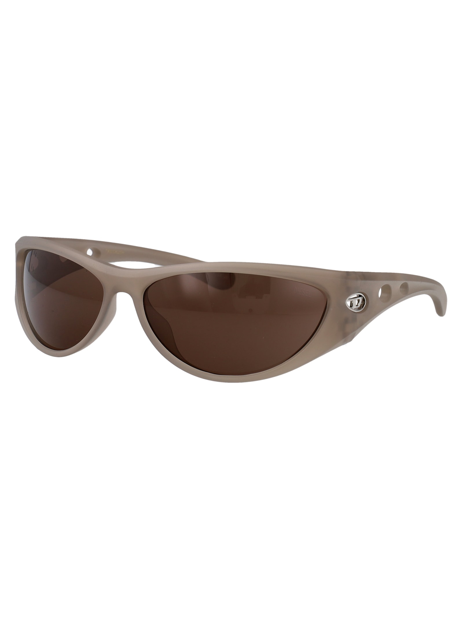 Diesel 0dl3004u Sunglasses In Brown
