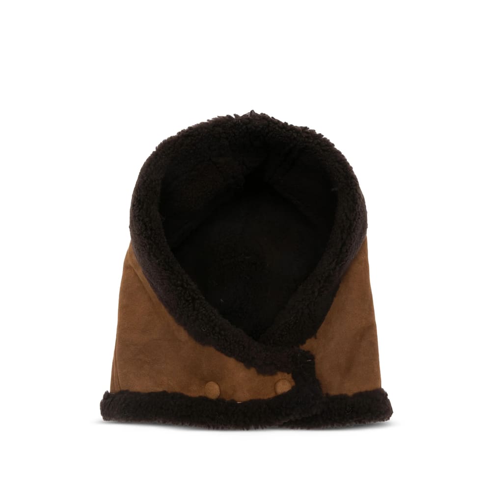 Yves Salomon Hats Brown In Brown