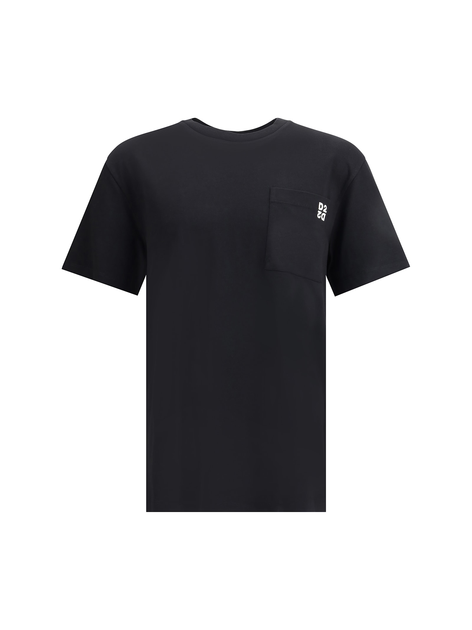 Dsquared2 Twin Pack T-shirt In Black