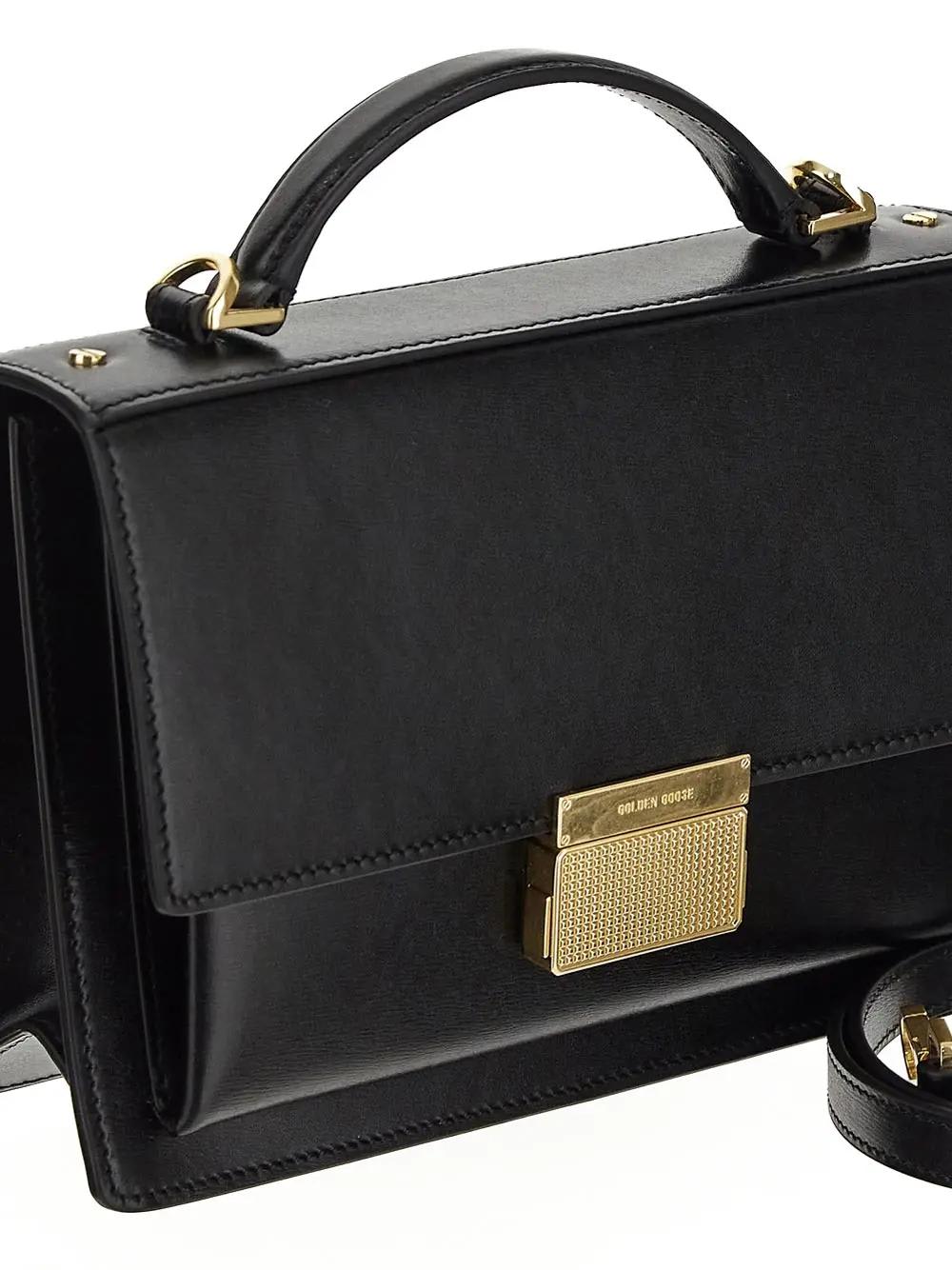 Shop Golden Goose Venezia Bag In Black