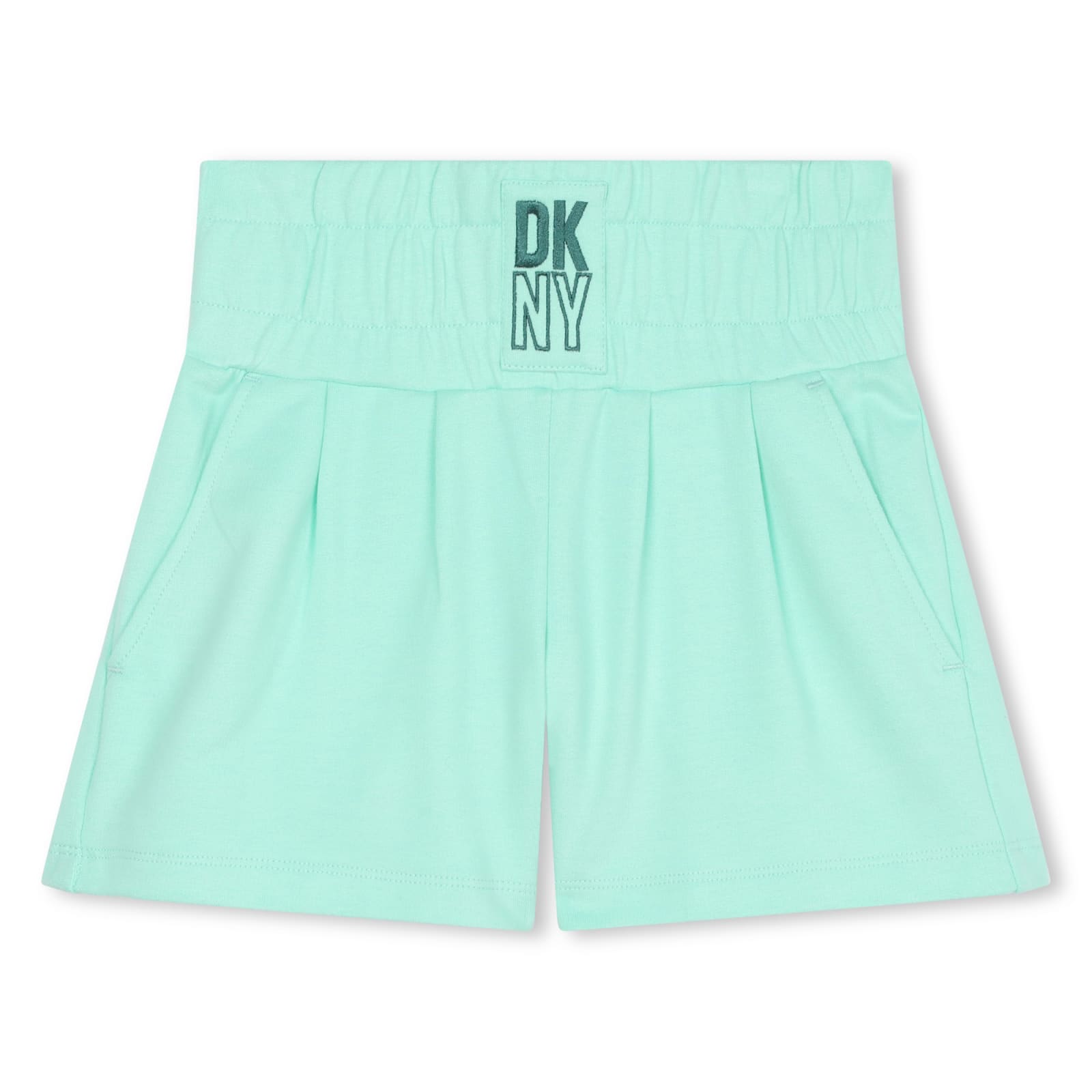 Dkny Kids' Shorts With Logo In Green