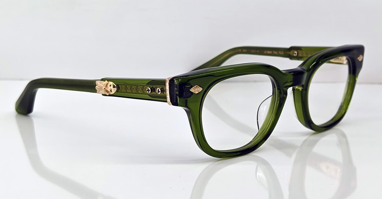 Jenna Tail Yea - Dark Olive Rx Glasses In Nd