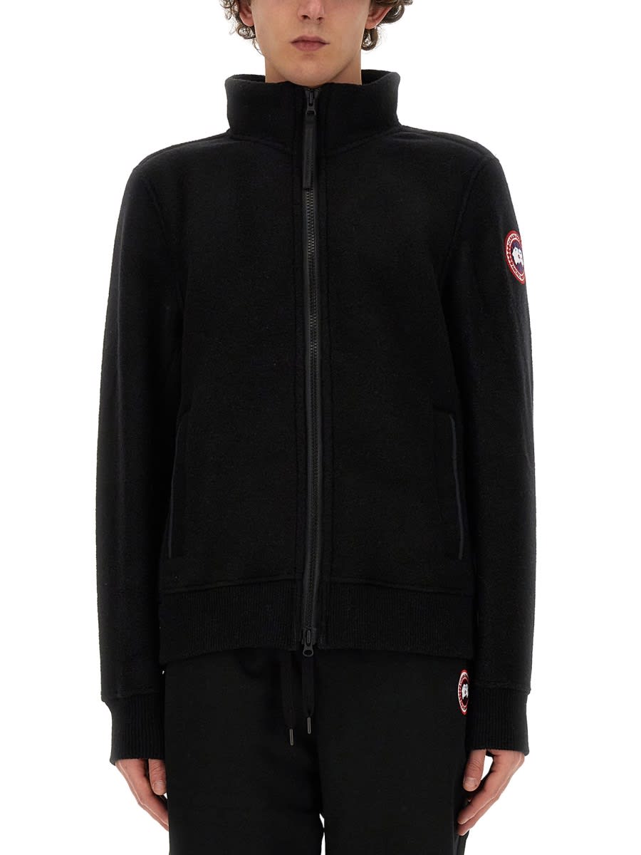 CANADA GOOSE SWEATSHIRT WITH LOGO