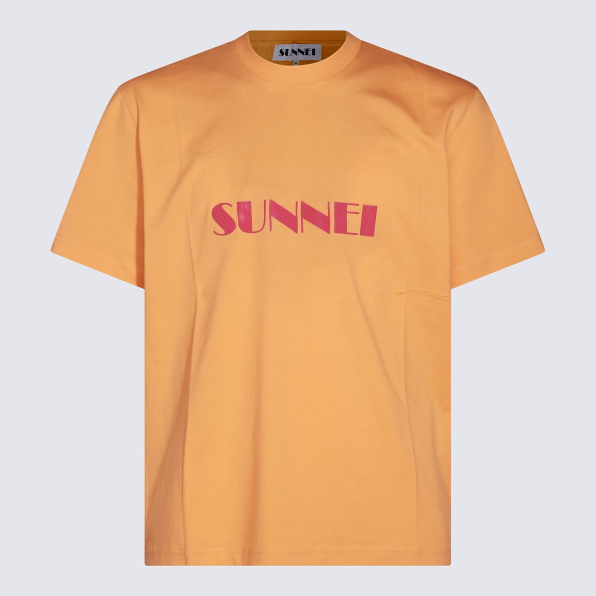 Orange Cotton T-shirt