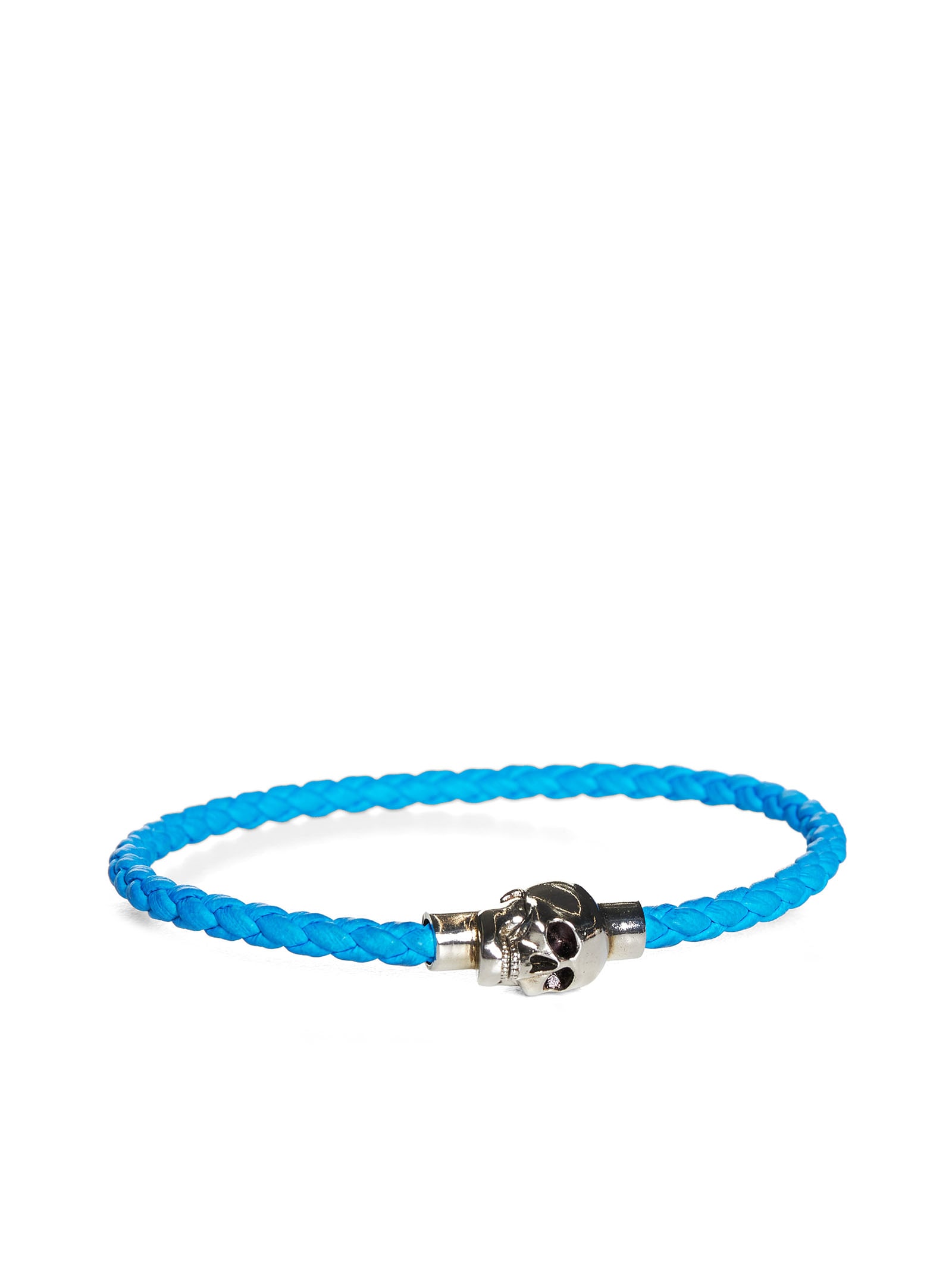 Shop Alexander Mcqueen Bracelet In A.silver/elect.blue