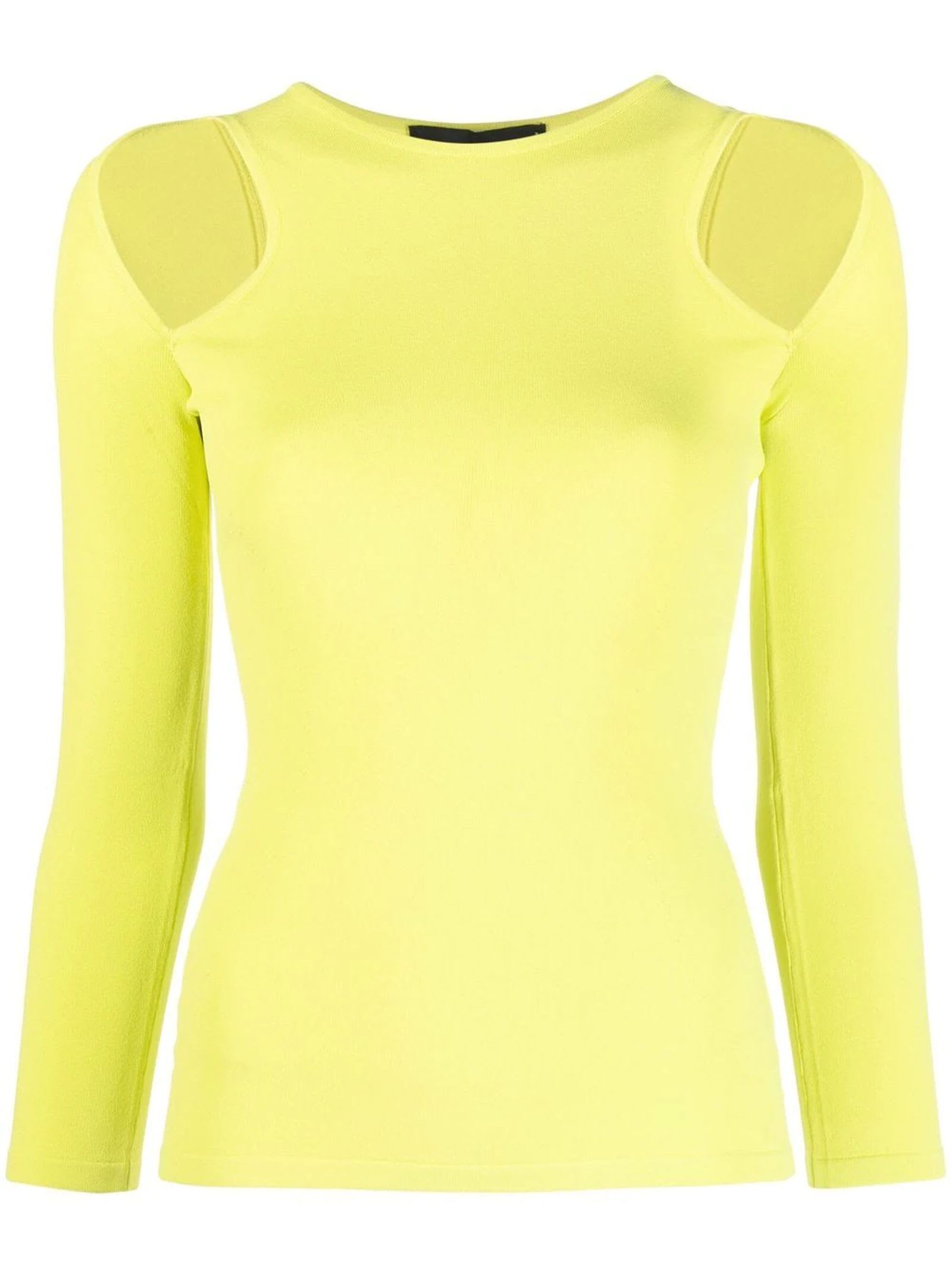 DSQUARED2 FLUORESCENT YELLOW TOP