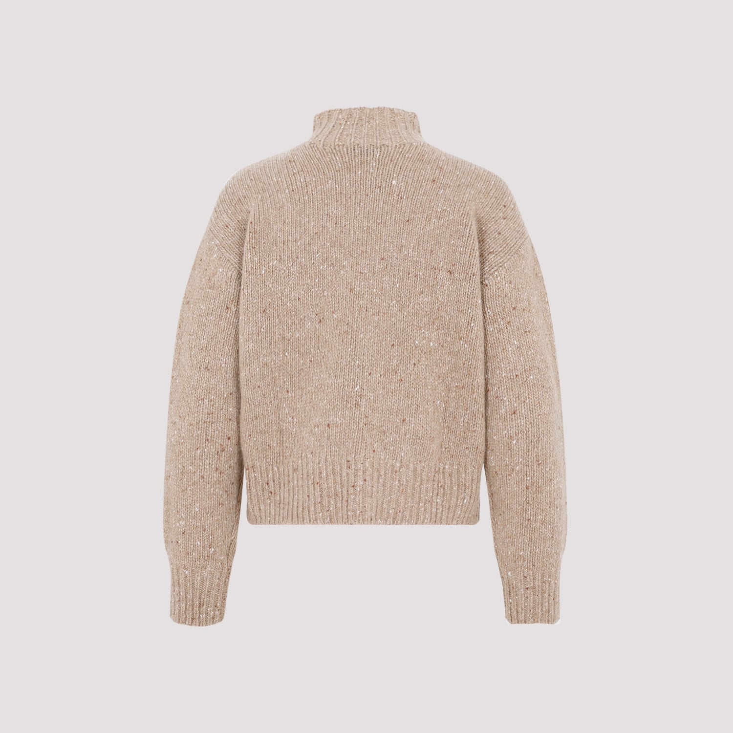 Shop Akris Cashmere Sweater In Camel