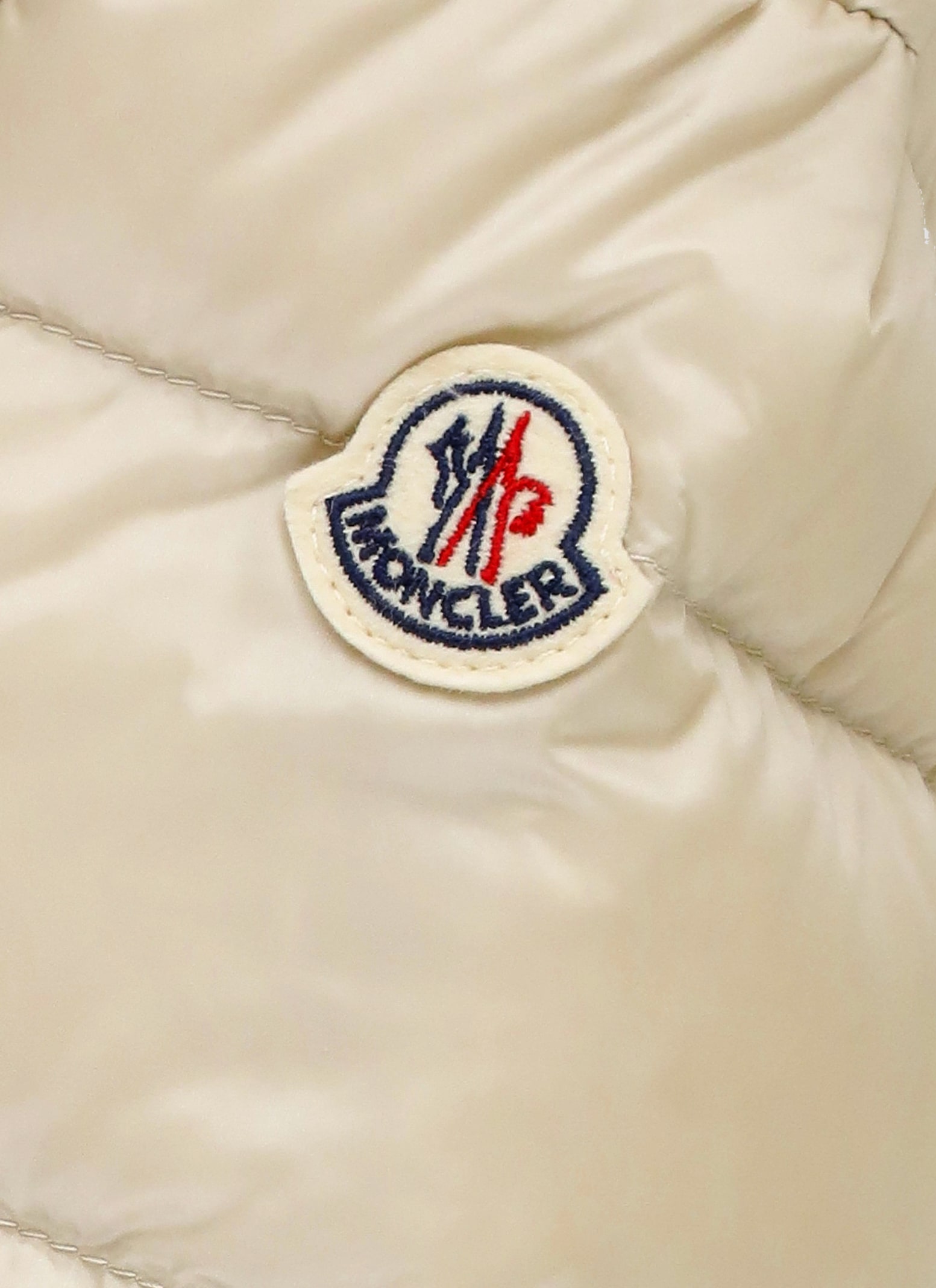 Moncler Borgan Jacket In Neutral