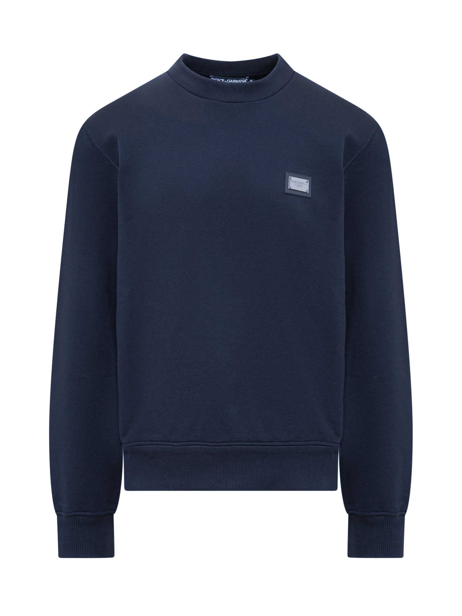 Cotton Crew-neck Sweatshirt