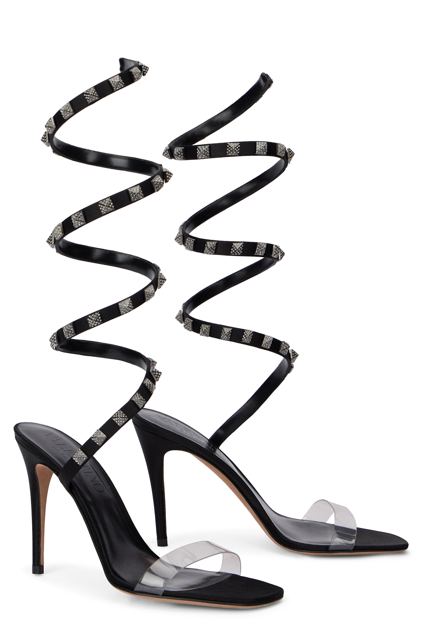 Valentino Elegant High-heeled Versatile Sandal In Multi