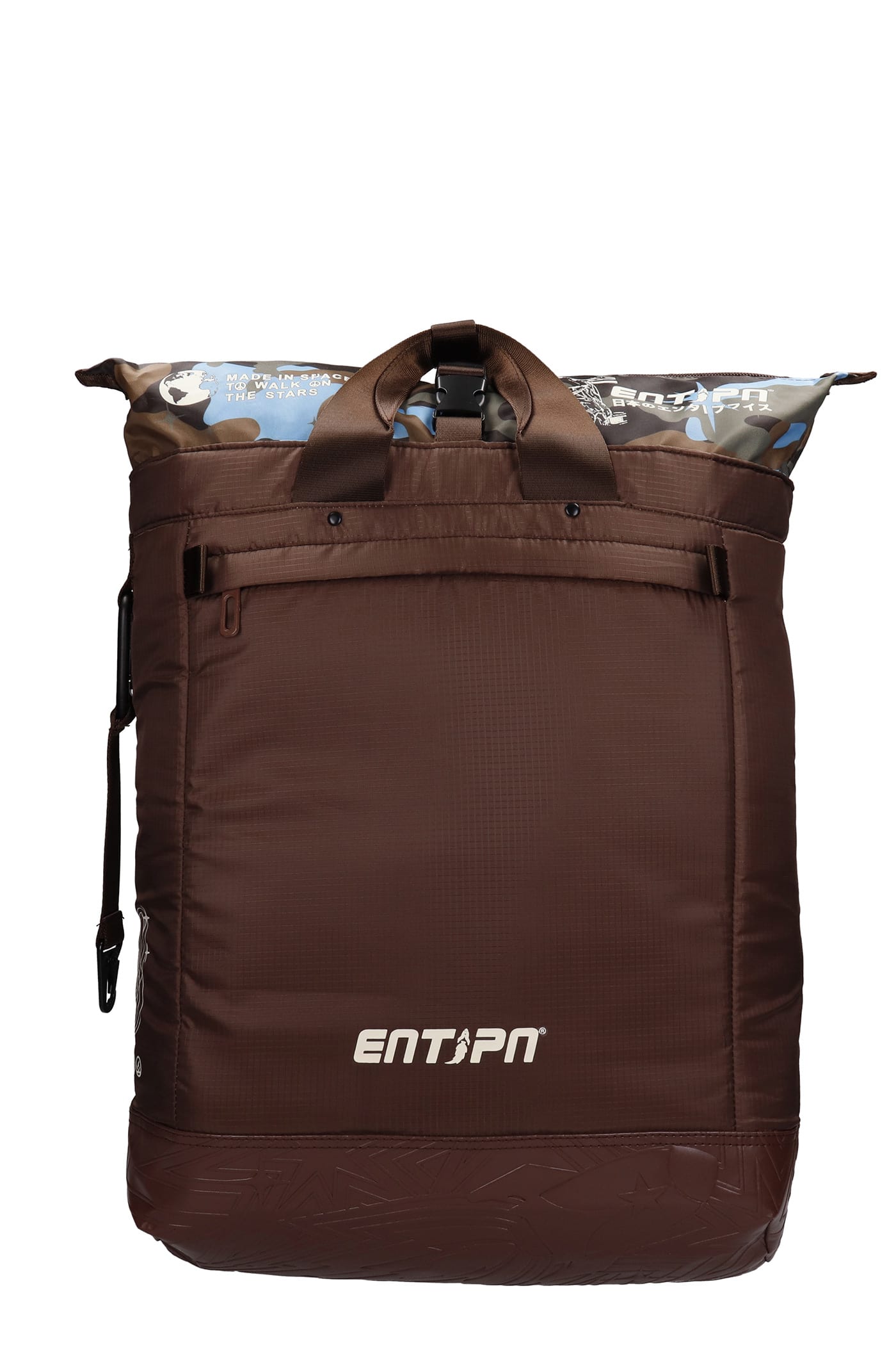 Enterprise Japan Backpack In Brown Nylon