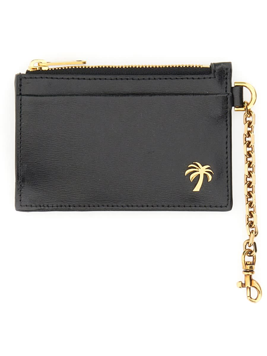 Palm Angels Card Holder With Chain palm Beach