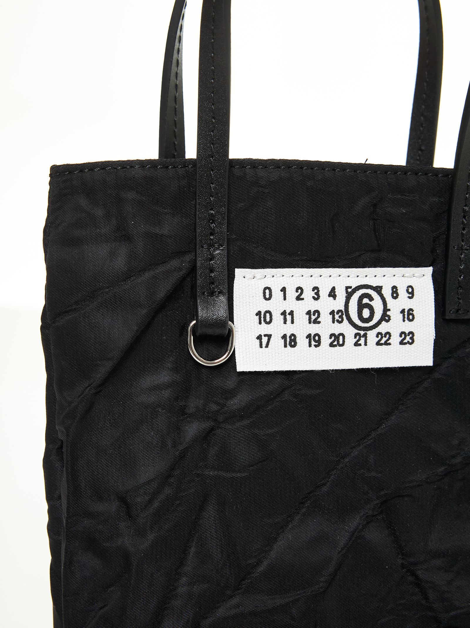 Shop Mm6 Maison Margiela Tote In Black