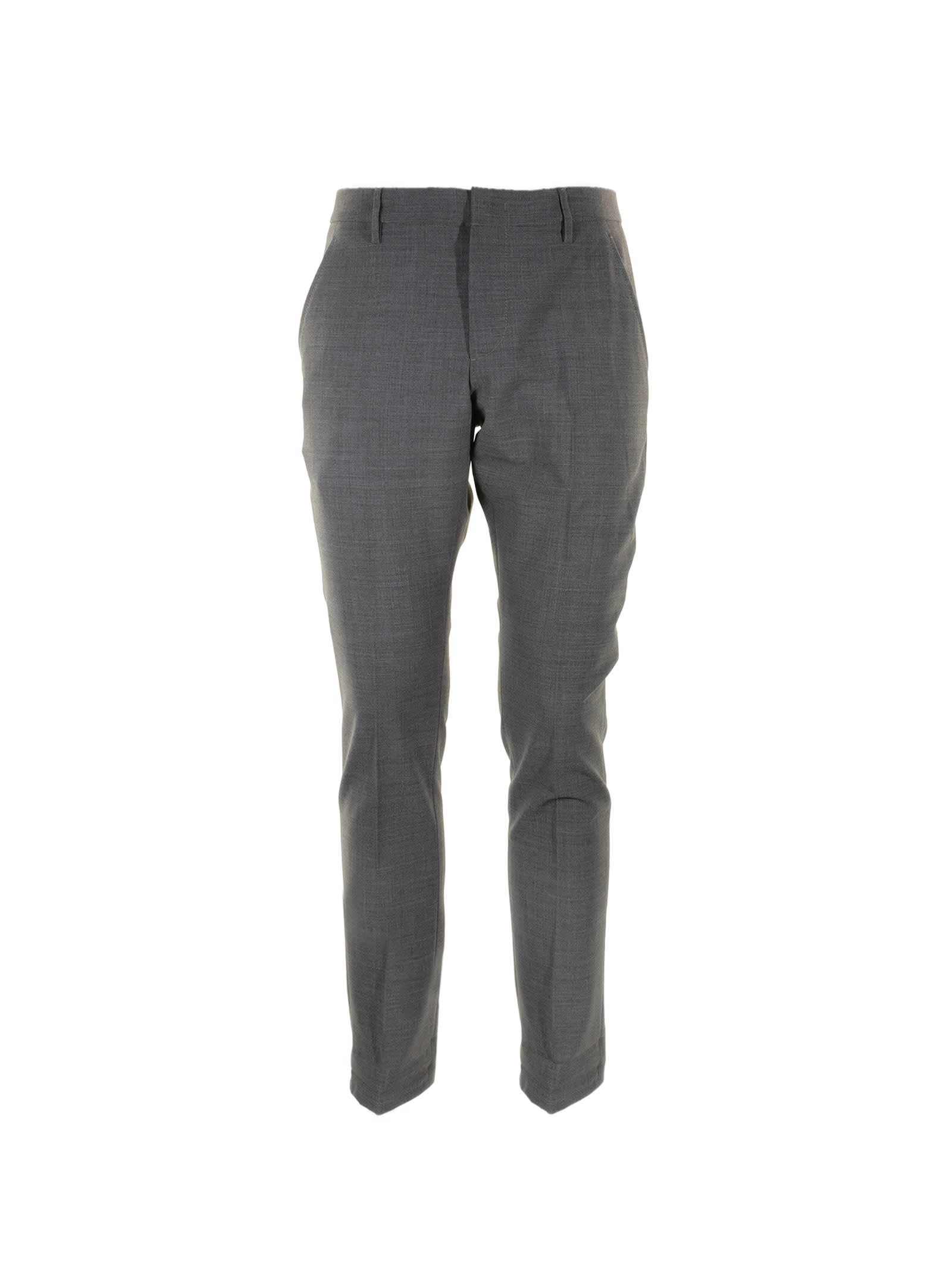 Gray Mens Trousers