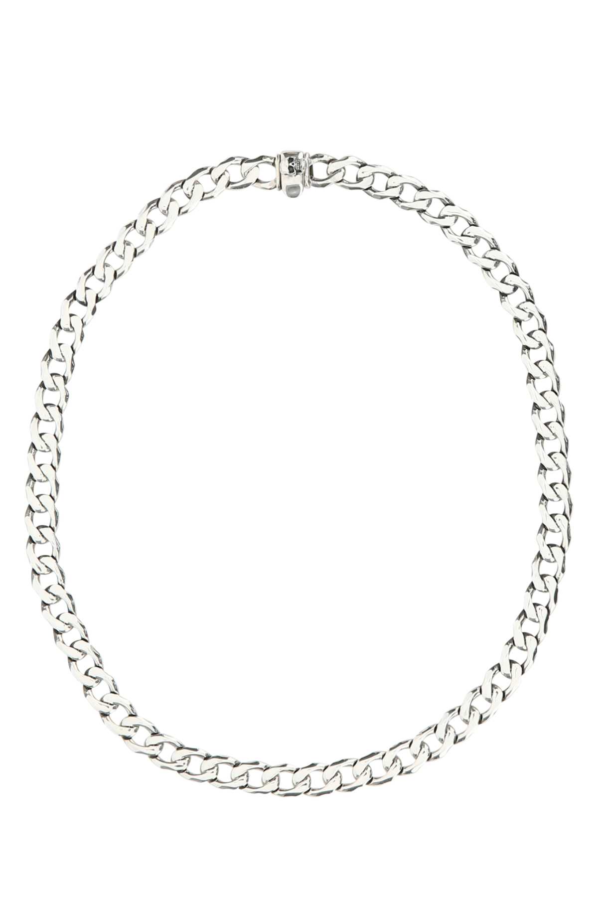 925 Silver Edge Chain Necklace