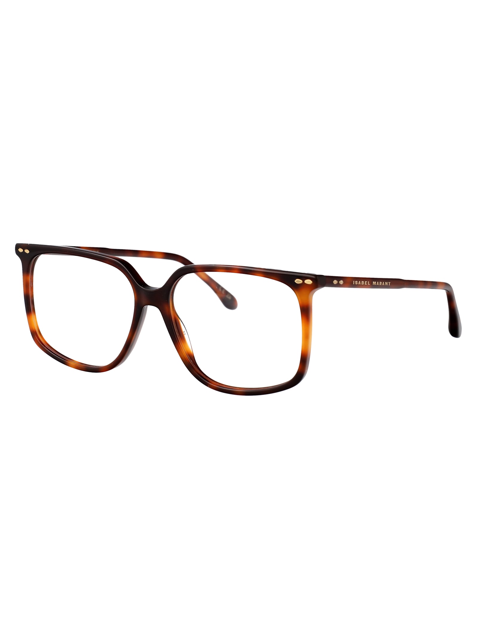 Isabel Marant Geometric Flat Mirror In Brown