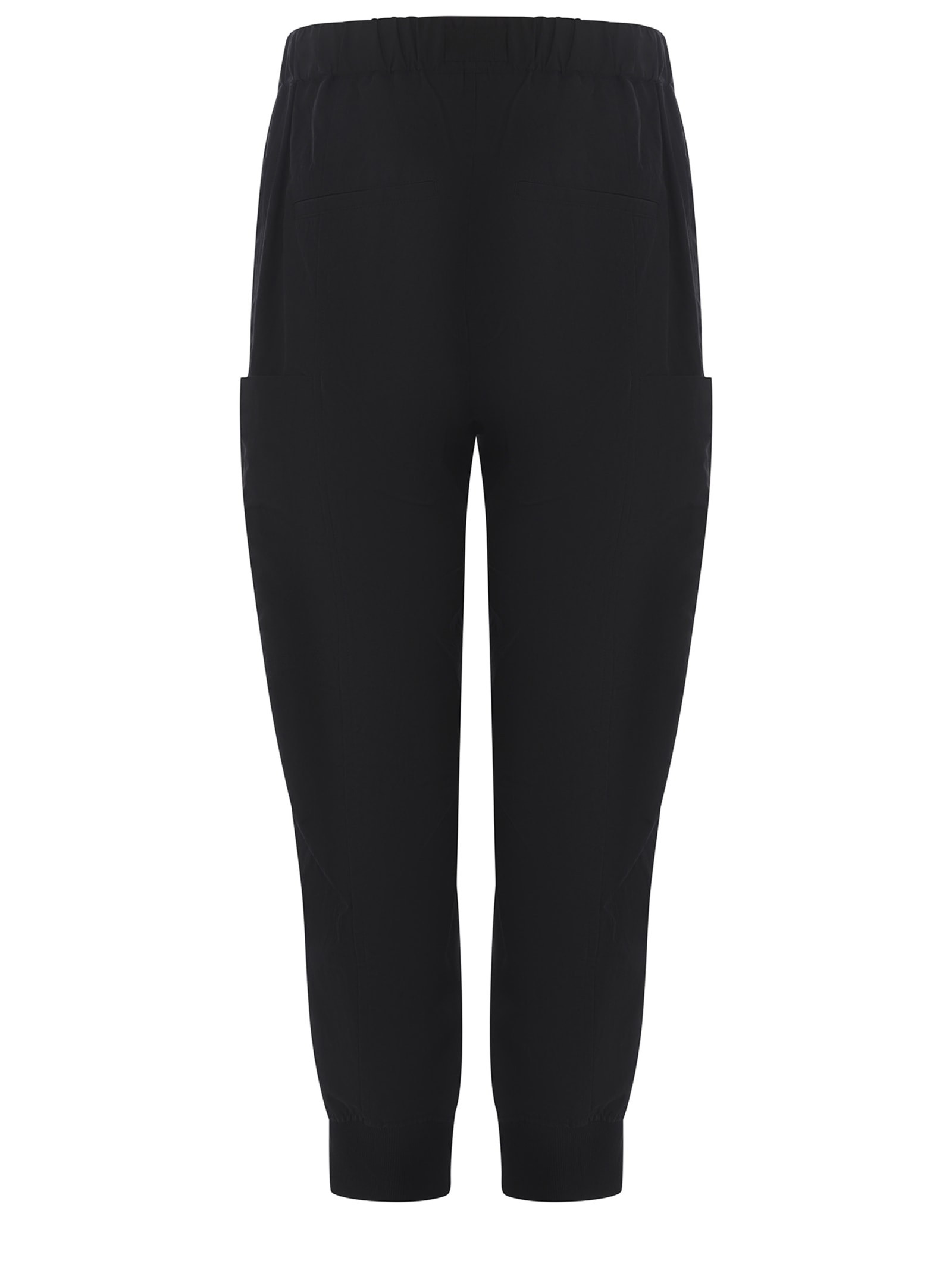 Shop Y-3 Trousers  Made Of Nylon In Nero