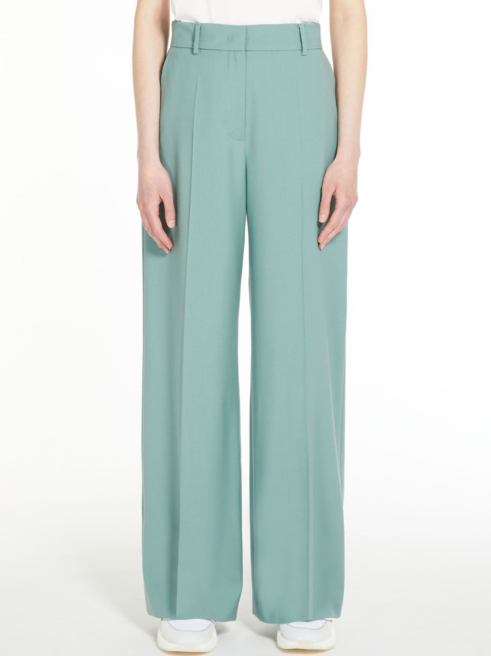 WEEKEND MAX MARA VISIVO WIDE LEG TROUSERS