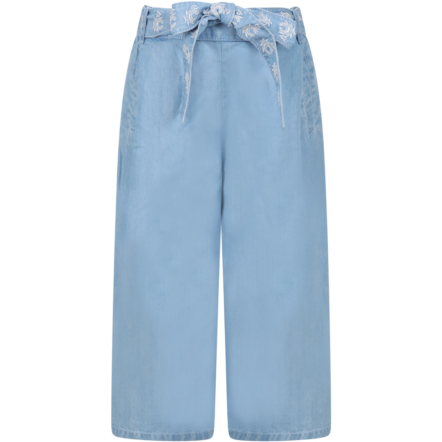 Chloé Light-blue Jeans For Girl