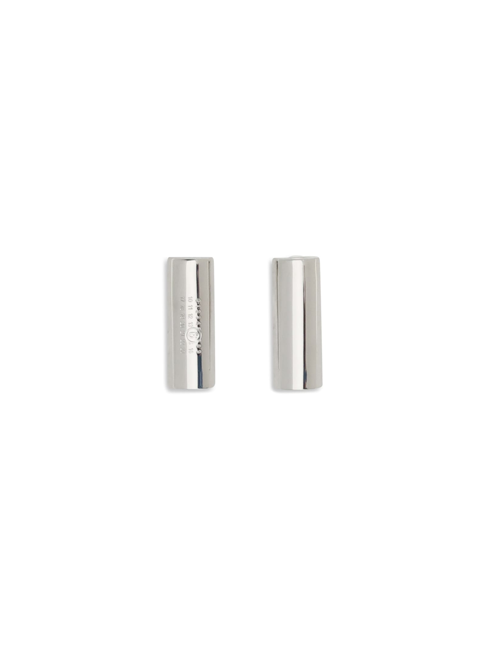 Mm6 Maison Margiela Bijoux Polished Palladio In Metallic