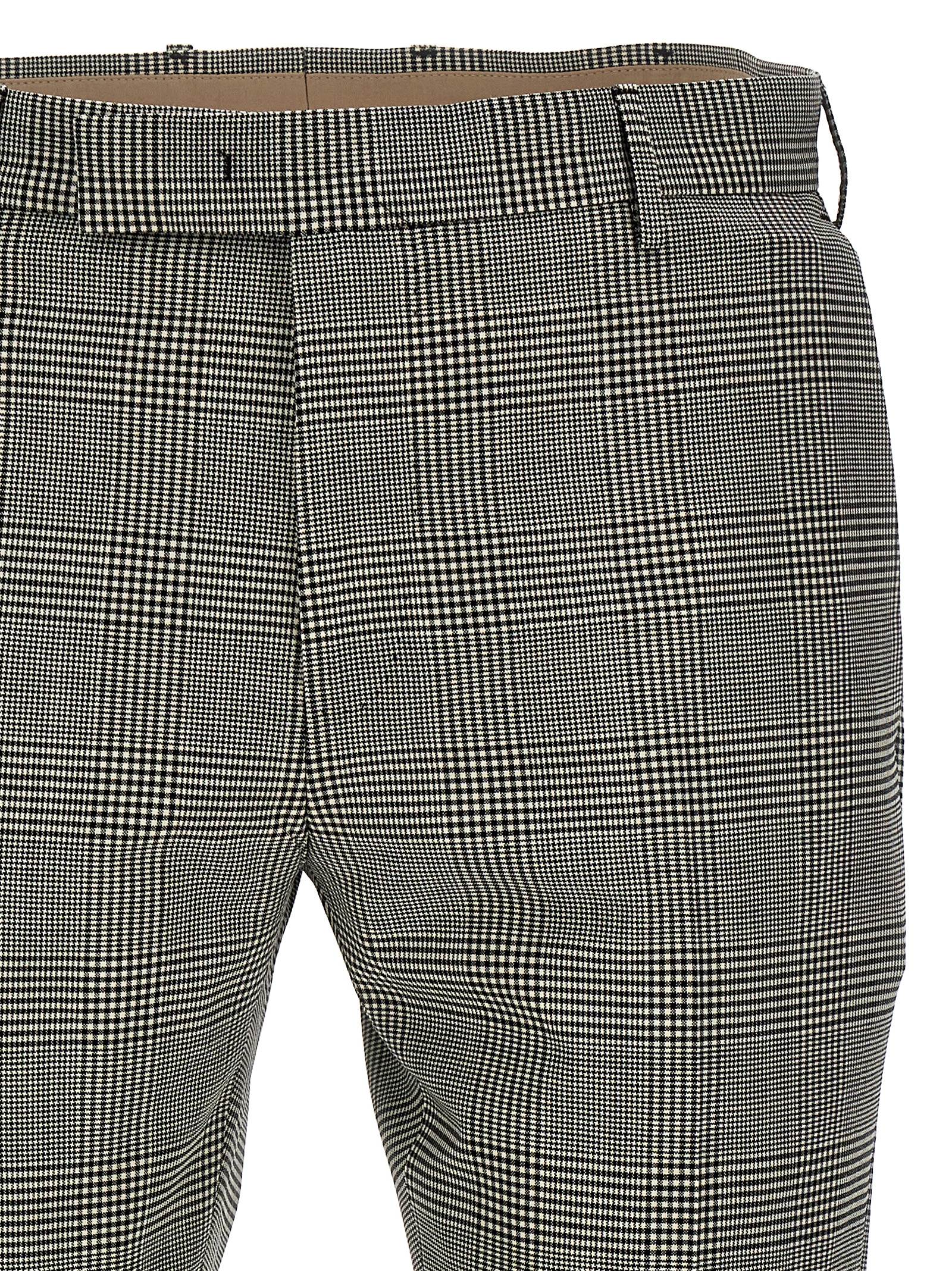 Shop Pt01 Dieci Pants In Black/white