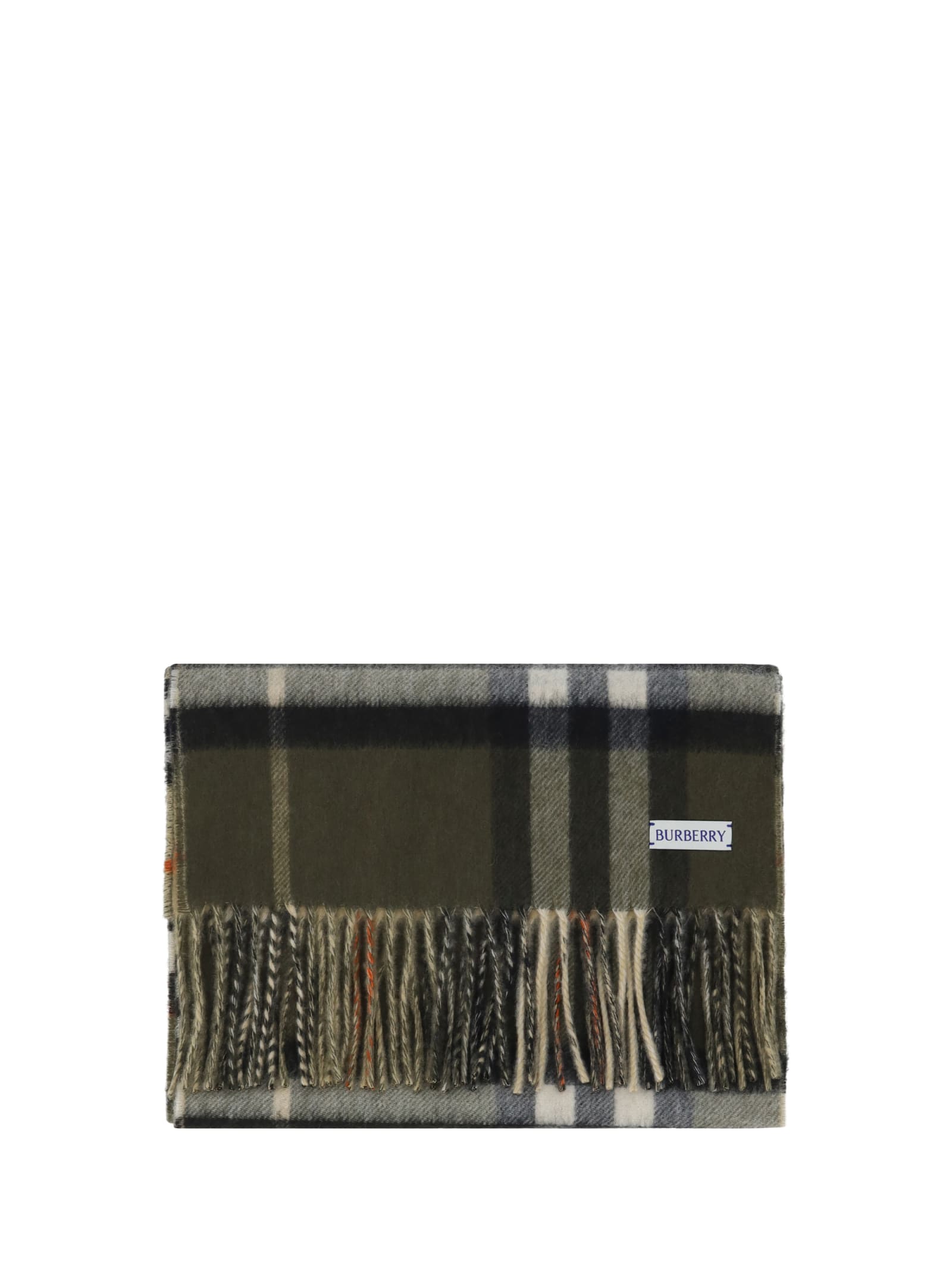 Shop Burberry Scarf In Sandloch