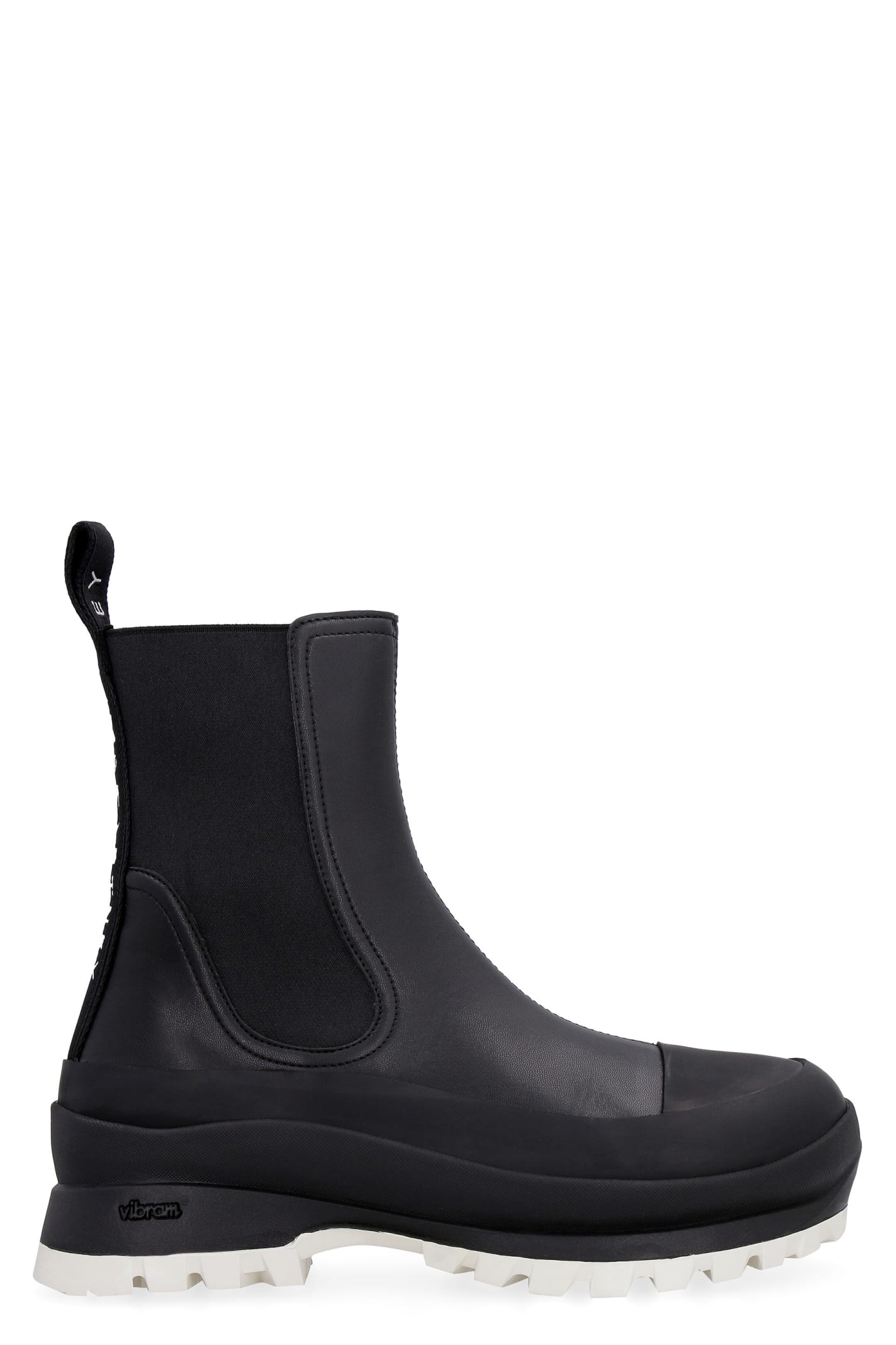 Shop Stella Mccartney Trace Chelsea Boots In Black
