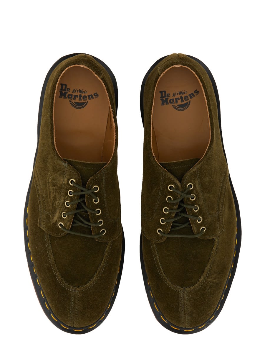Shop Dr. Martens' Repello Suede Moccasins In Green