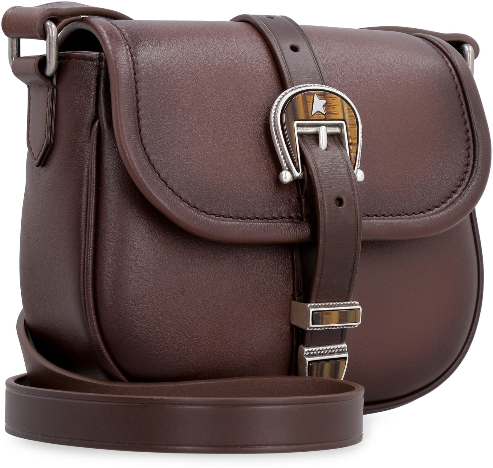 GOLDEN GOOSE RODEO LEATHER MINI BAG