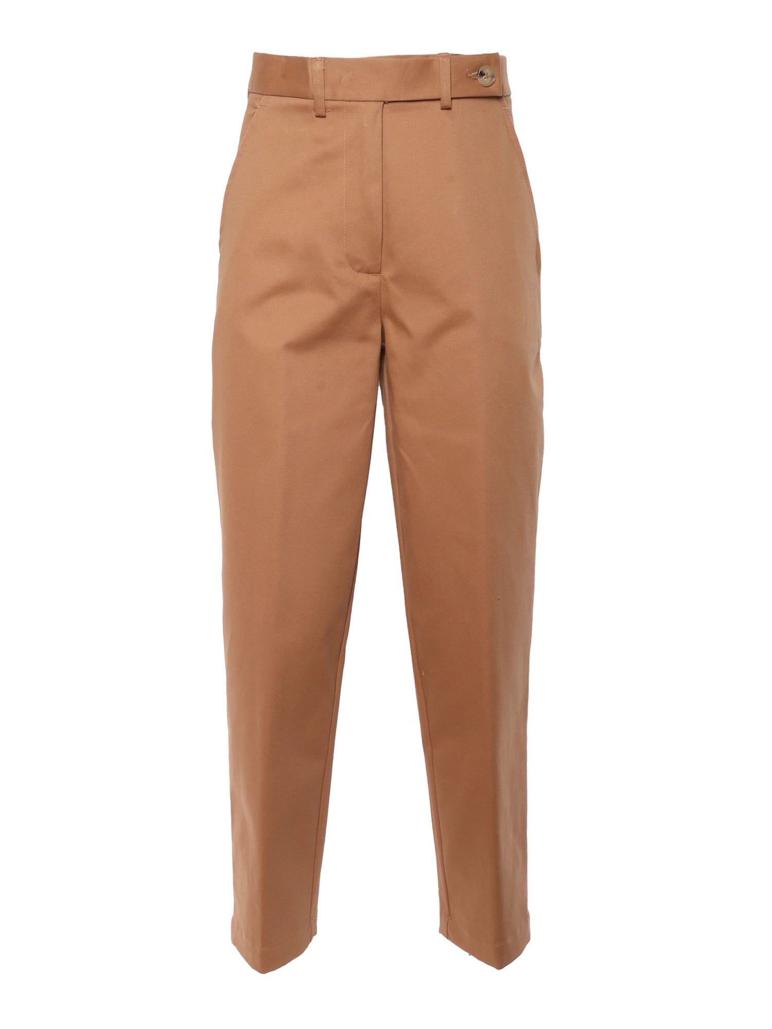 Shop Ballantyne Trousers In Beige