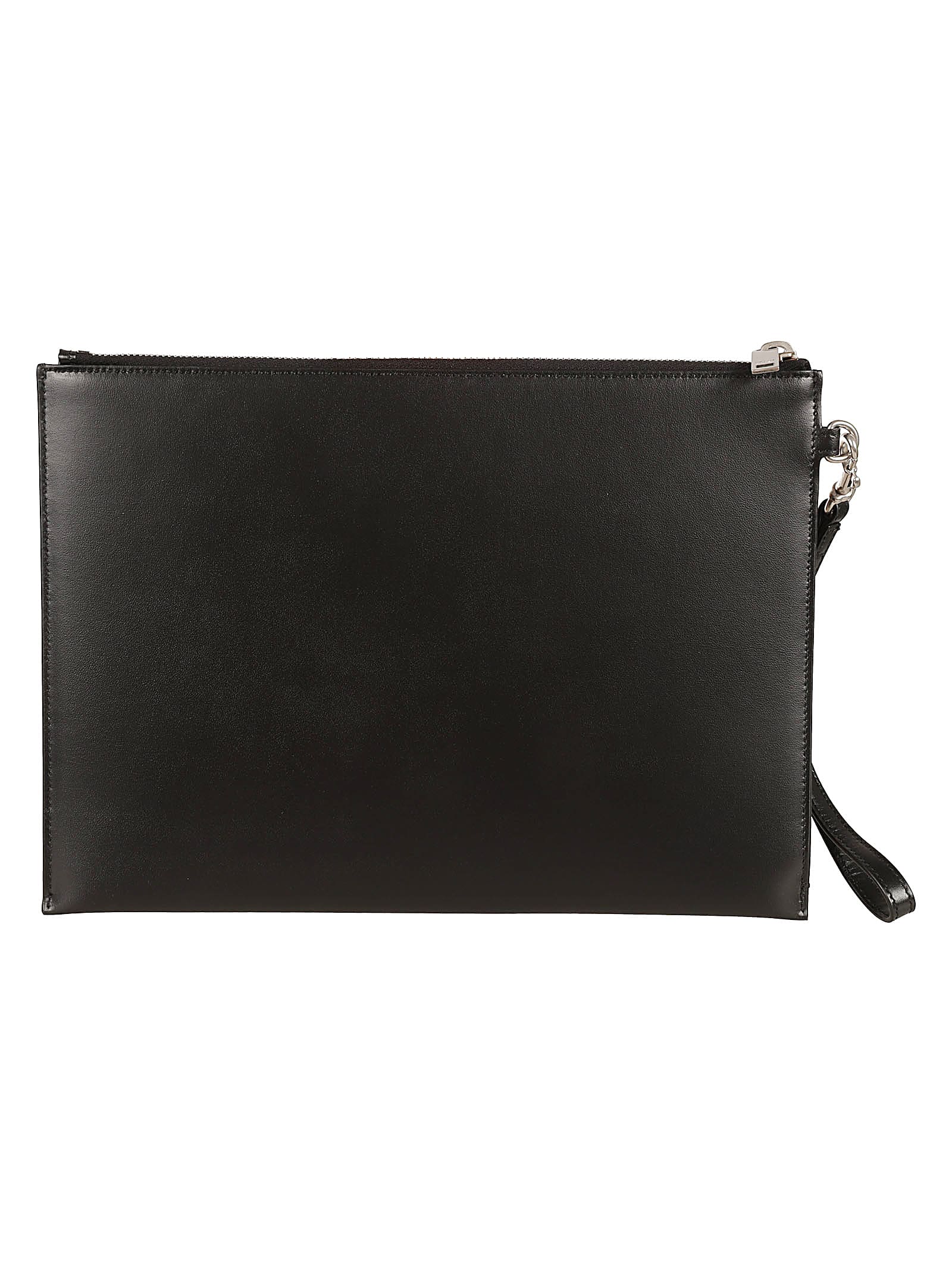 Shop Saint Laurent Ipad Holder In Black