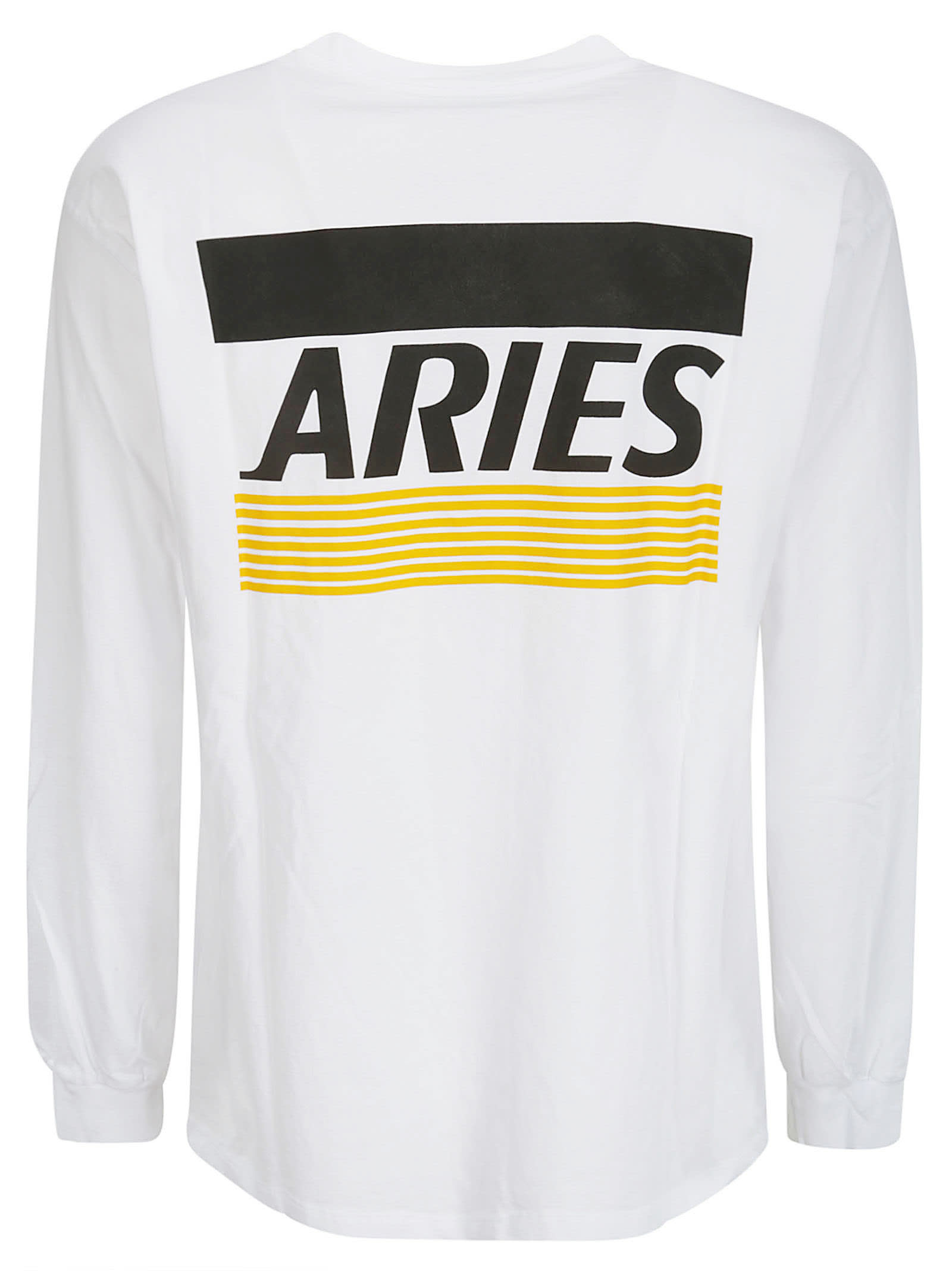 Shop Aries Credit Card Ls Tee In White