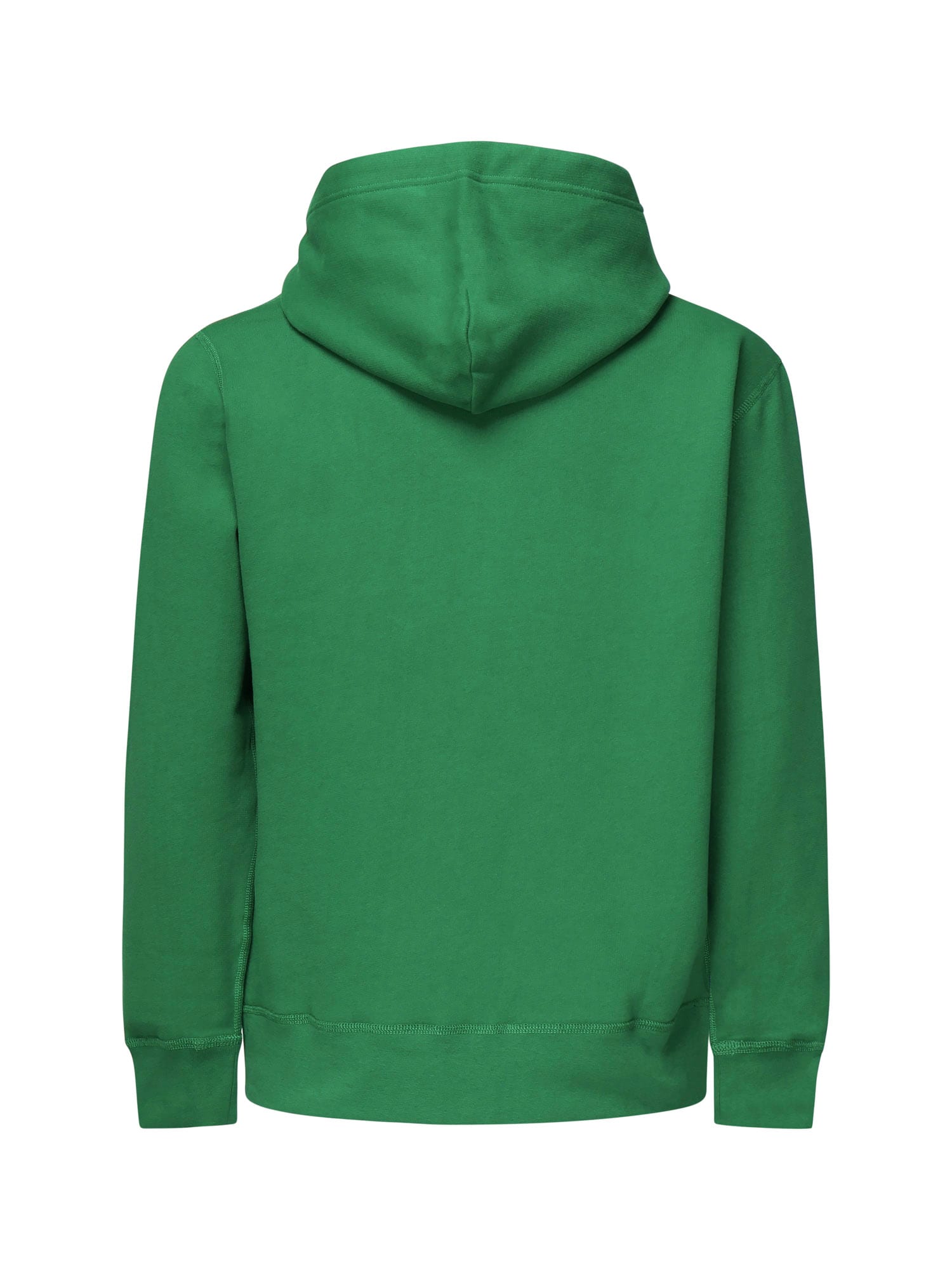Ralph Lauren Logo Hoodie In Green