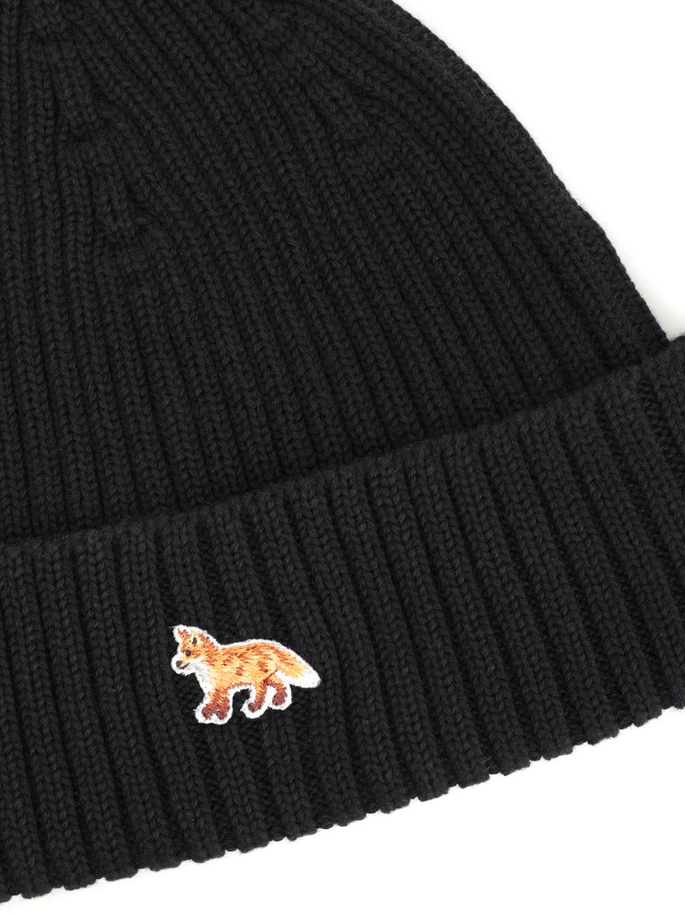 Maison Kitsuné Baby Fox Hat In Black