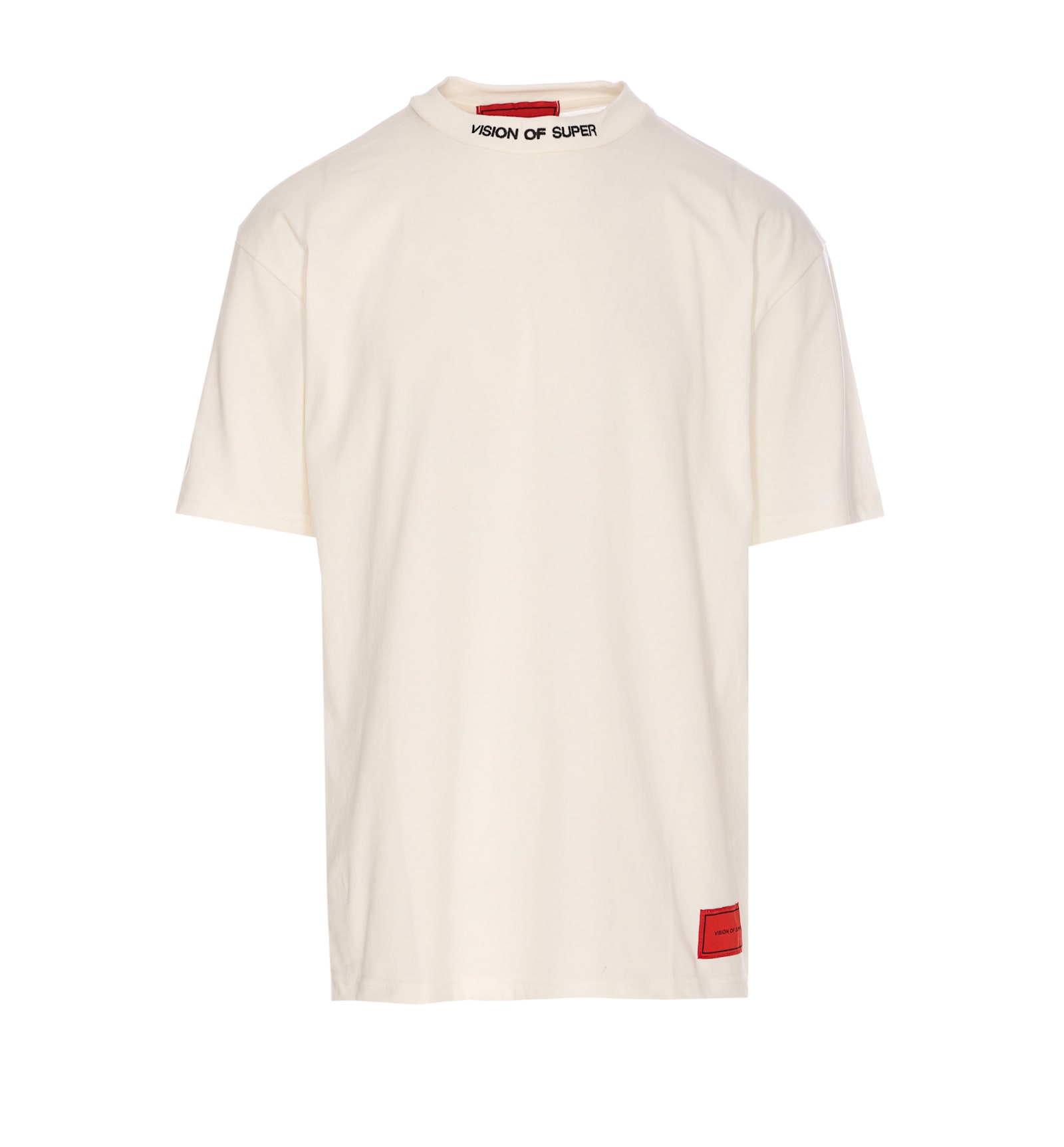 Ruined Skull Print And Logo T-shirt