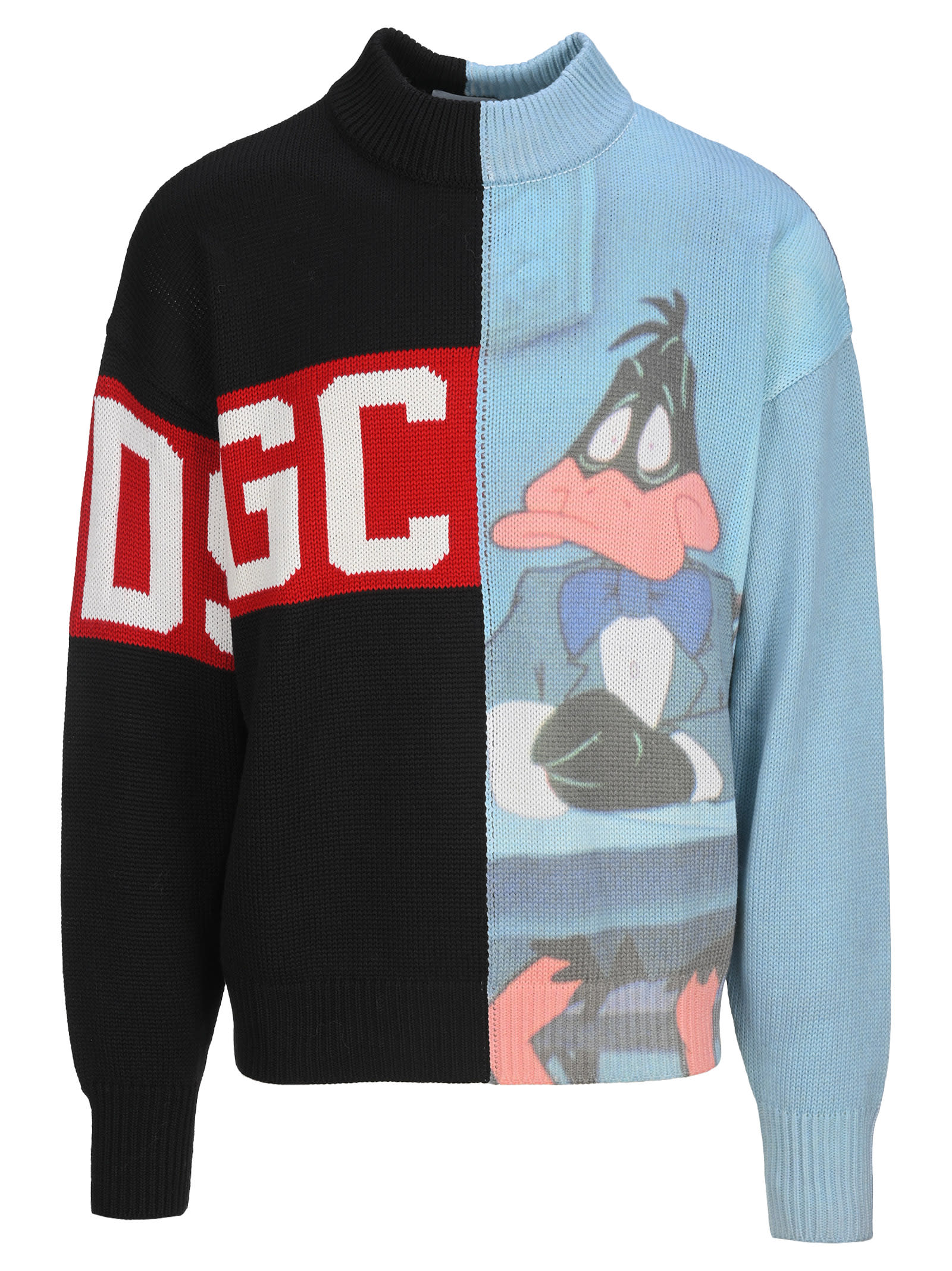 Gcds Panelled Knitted Jumper
