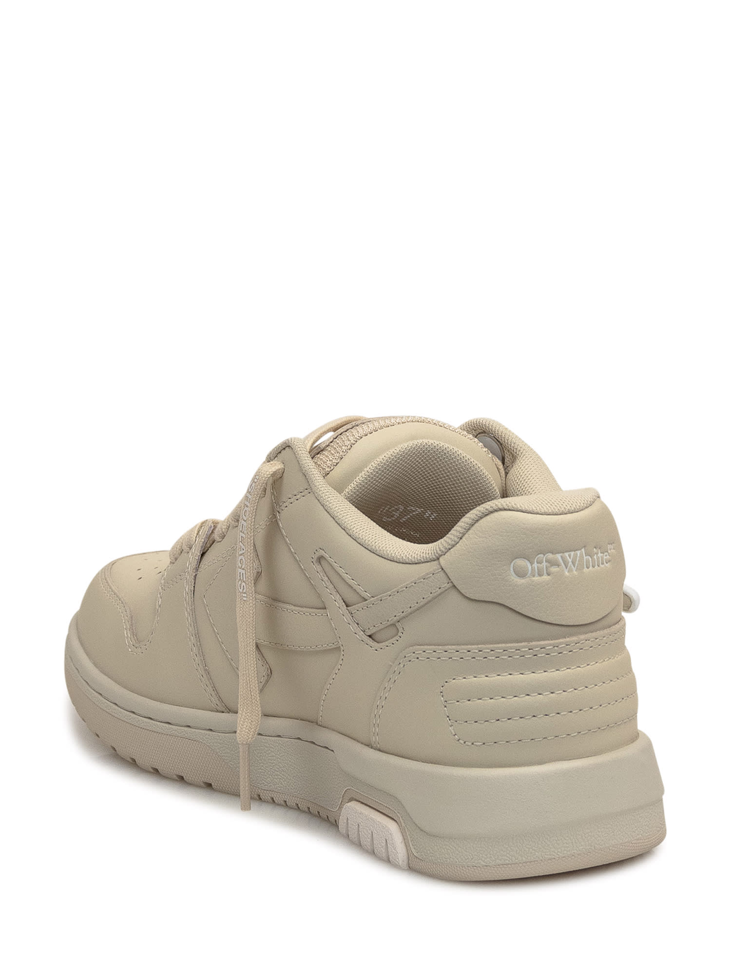 Shop Off-white Out Of Office Sneaker In Beige-white