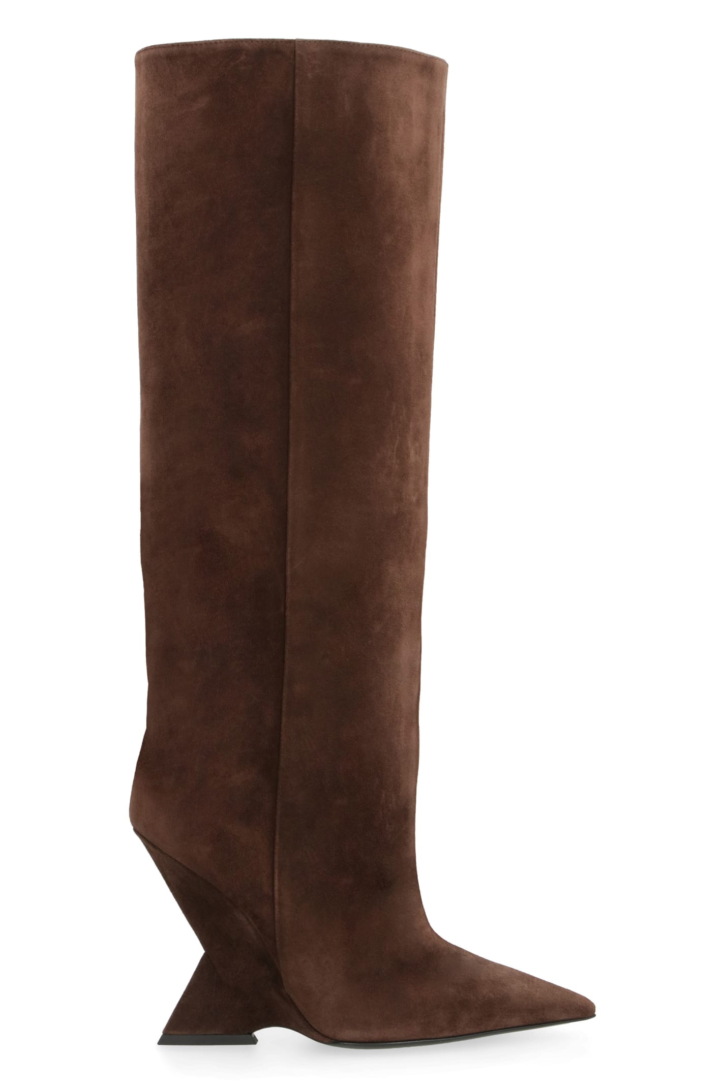 ATTICO CHEOPE SUEDE KNEE-BOOTS