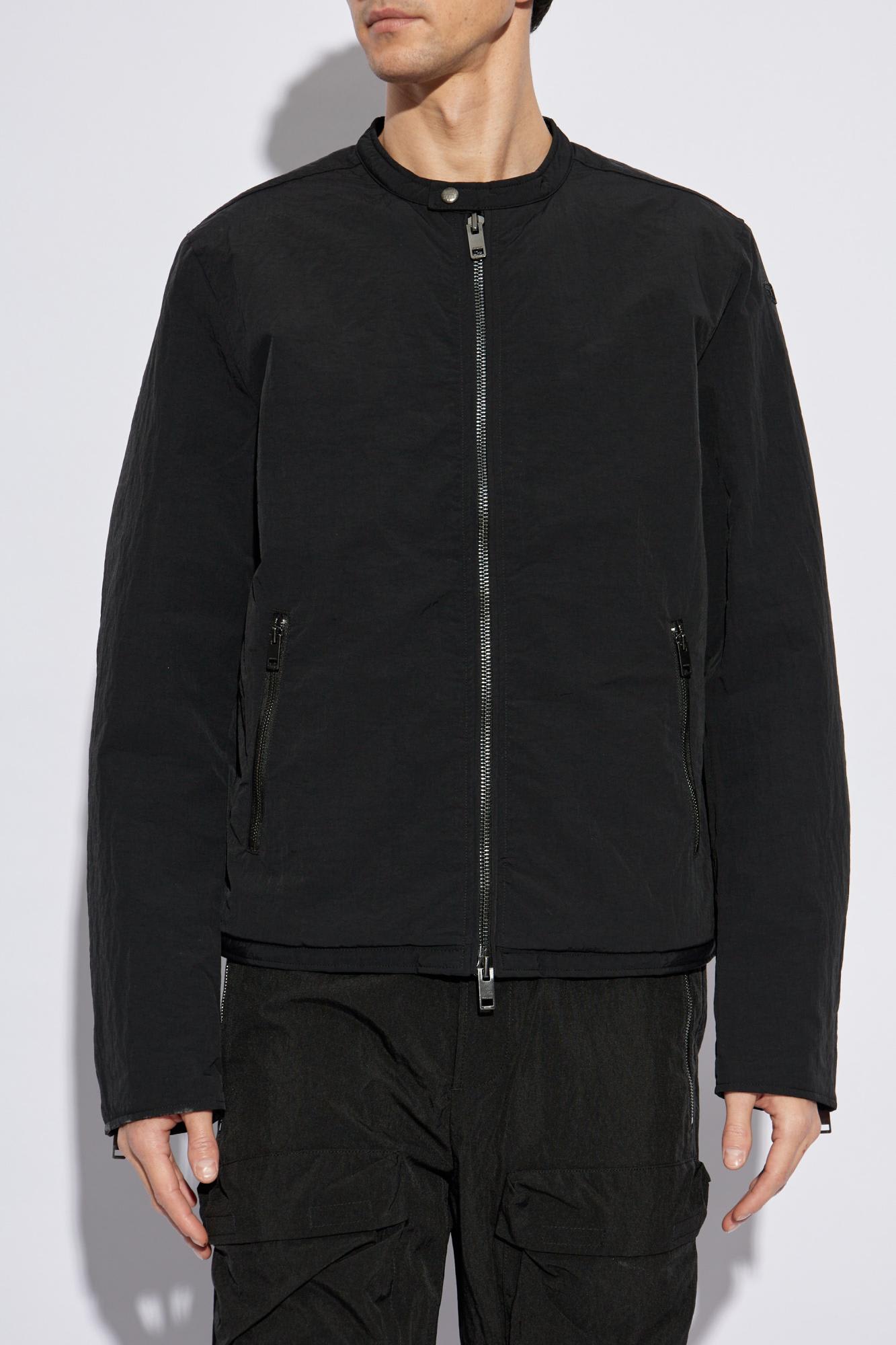 Diesel Black J-carver-padd Jacket In Xx Black