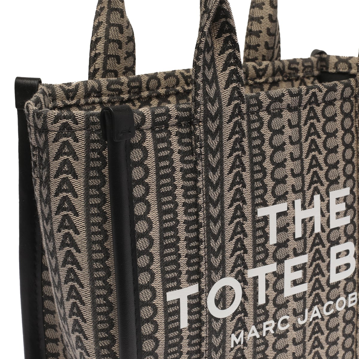 Shop Marc Jacobs The Mini Tote Bag In Neutrals/black